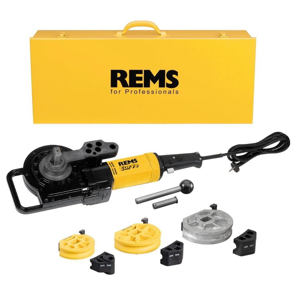 Rems Rohrbieger Curvo Elektrischer Rohrbieger 15-18-22 mm, 580026, 10 - 35 mm