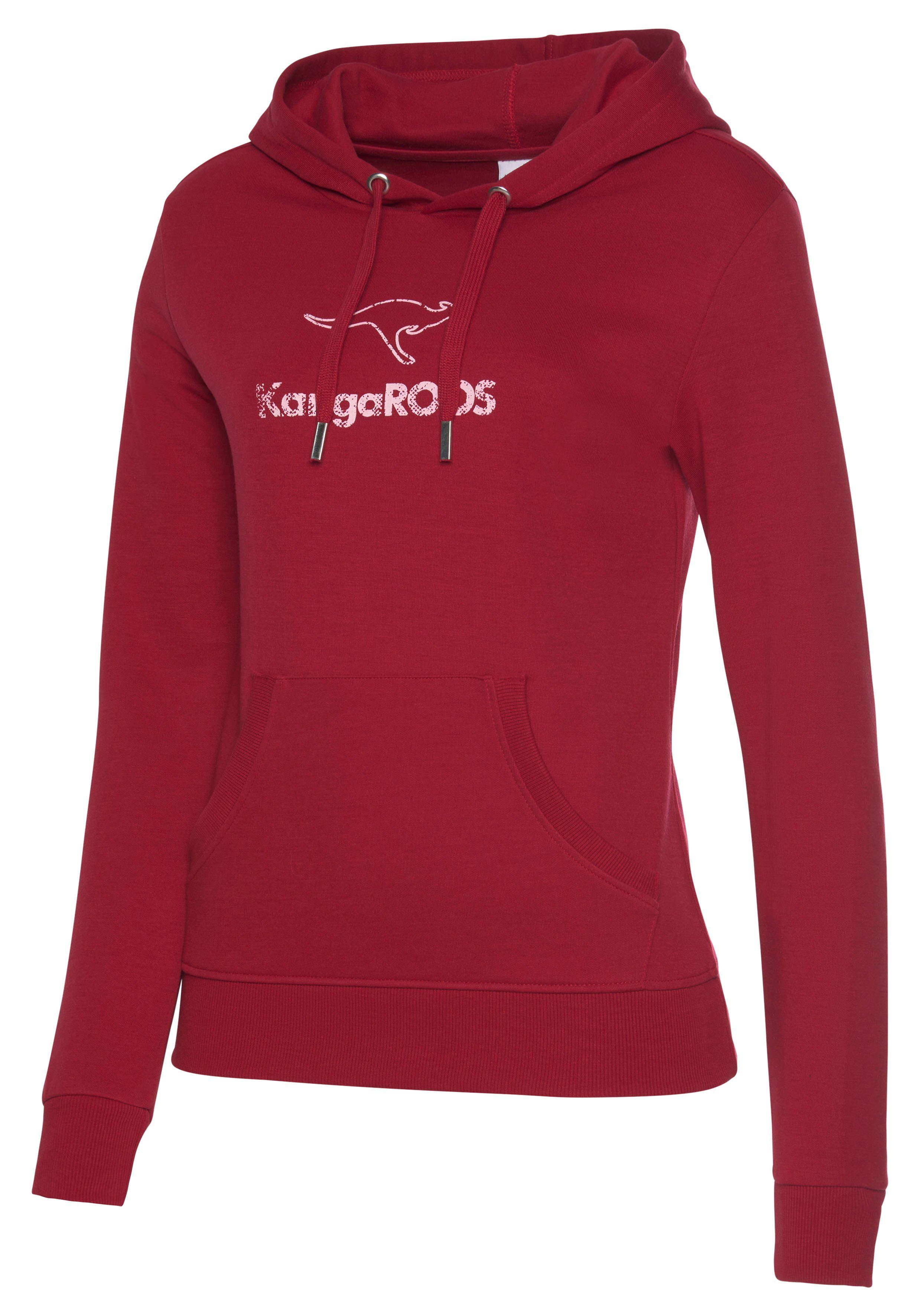 KangaROOS Hoodie mit Kängurutasche, Loungewear