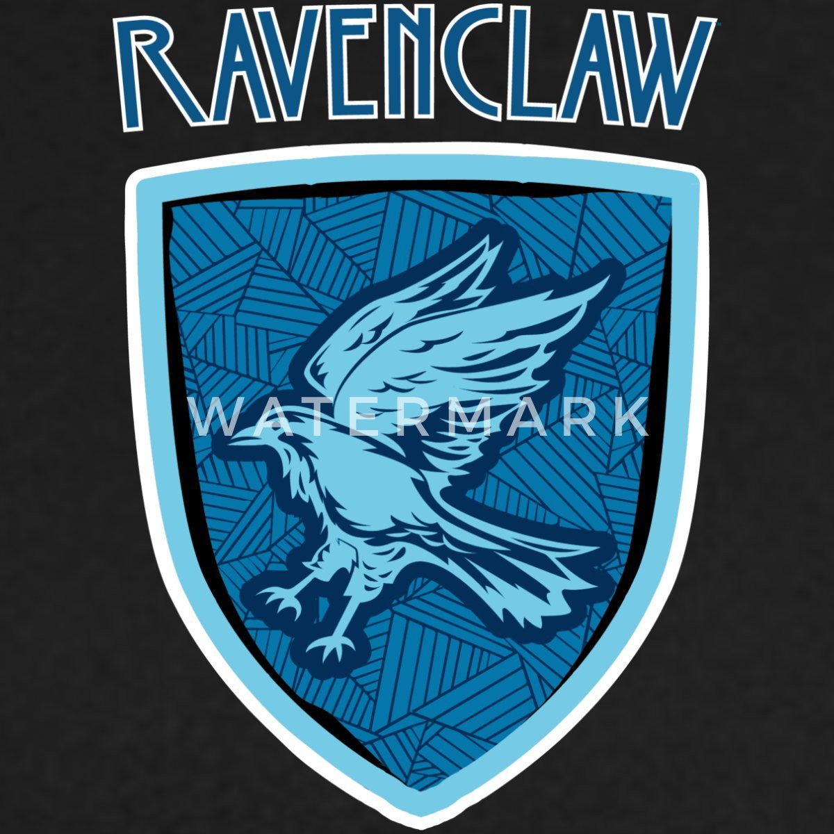 Spreadshirt Hoodie Harry Potter Ravenclaw kleines Logo Damen Hoodie (1-tlg)