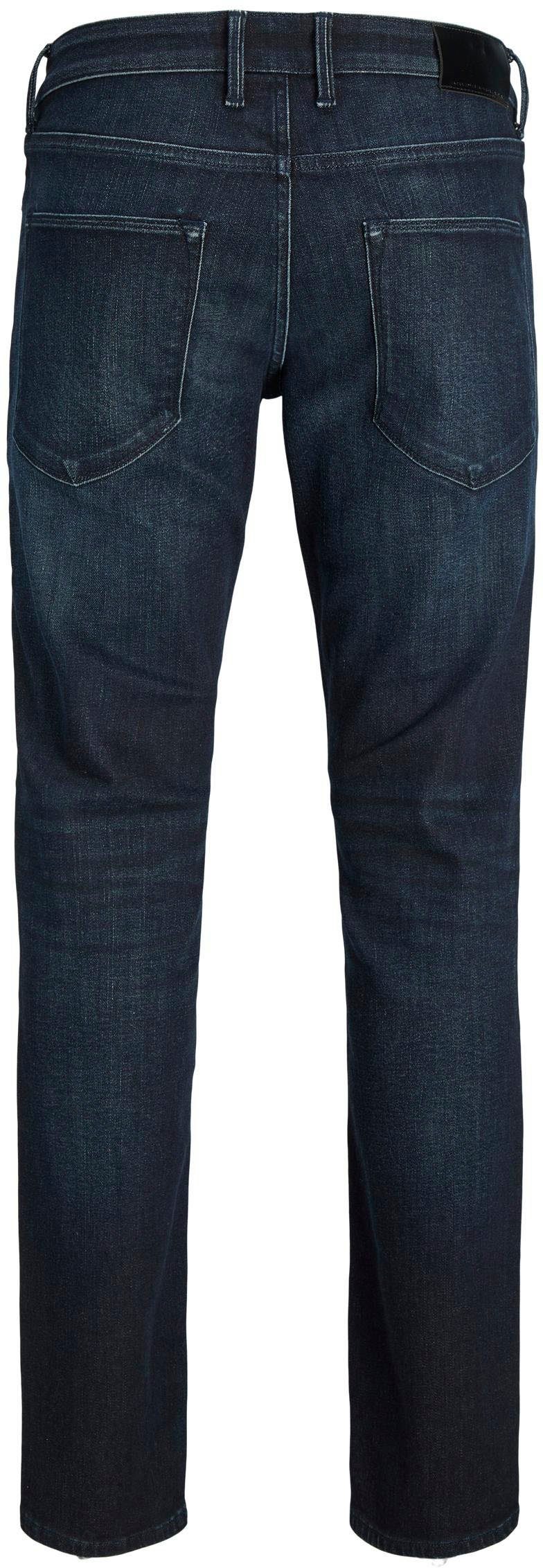Jack & CLARK Jones EVAN blue denim Regular-fit-Jeans