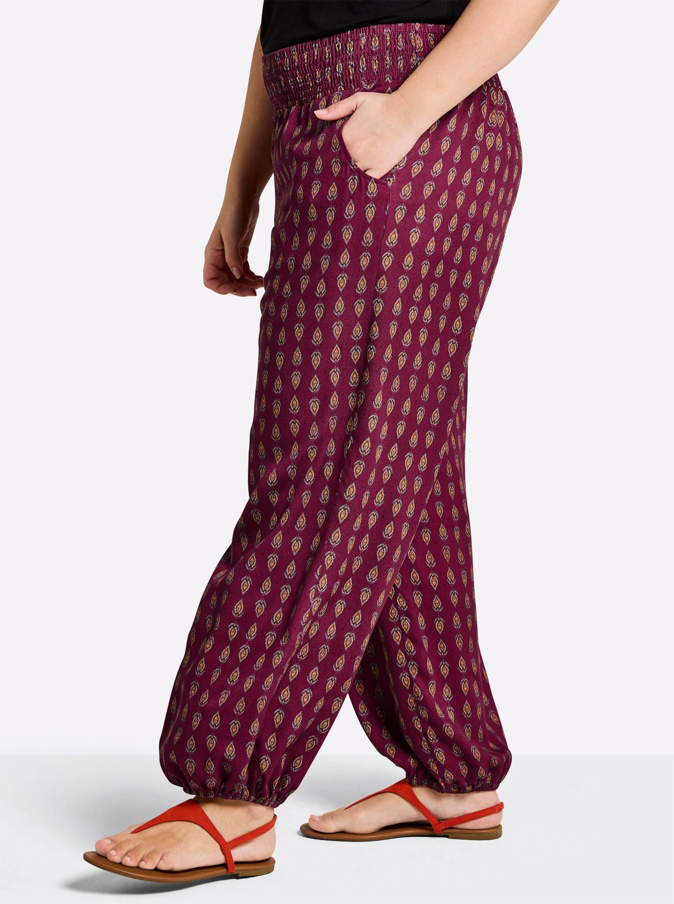 Sheego Strandkleid Web-Hose normal