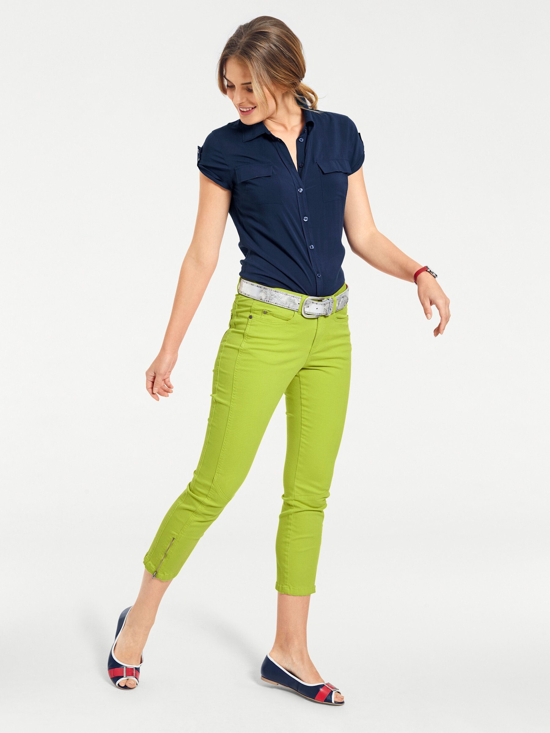 heine Jerseyhose Röhrenhose .