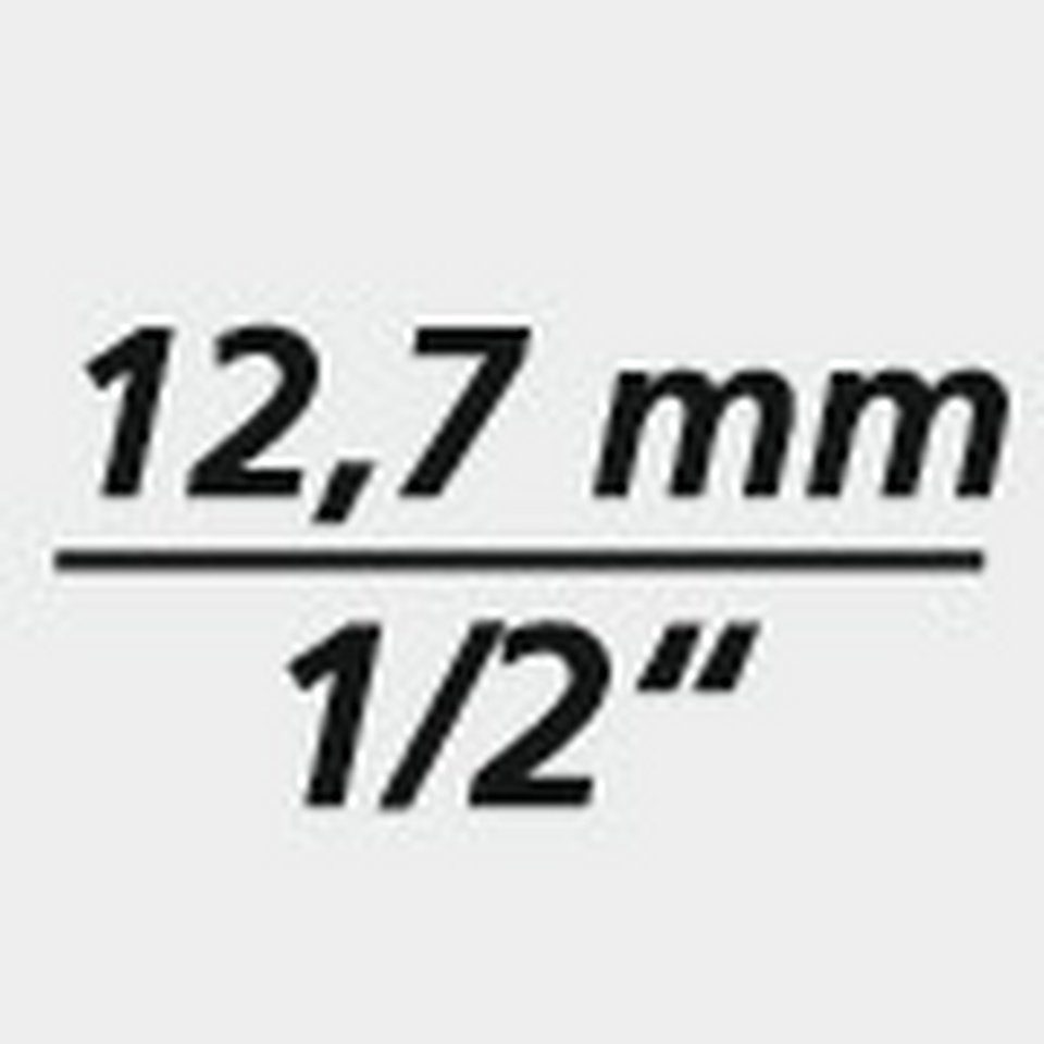 mm 11 Steckschlüsseleinsatz Wiha 1/2" 6-kant Steckschlüssel, VDE