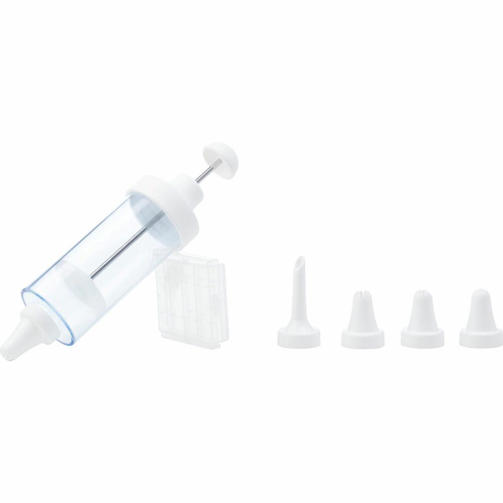 WESTMARK Tortenwerkzeug Garnierkünstler/Garnierspritze, Mit 5 Tüllen, Füllmenge: 180 ml