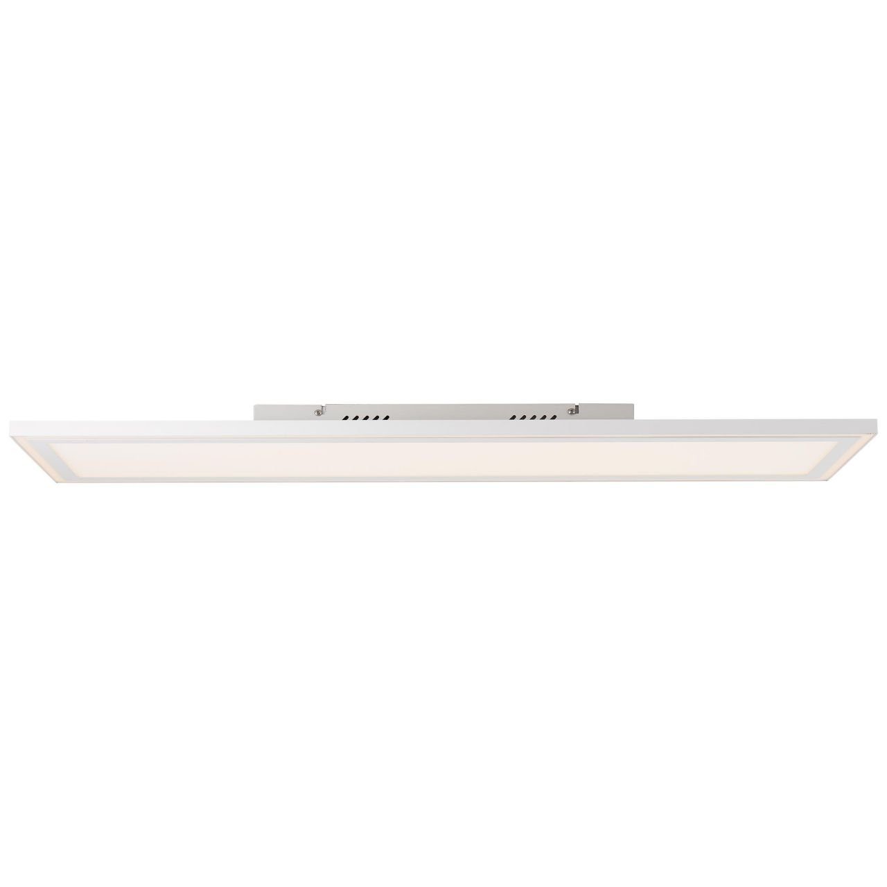 Laurice, weiß, LED Deckenaufbau-Paneel 1x Lampe, Brilliant 2700-6500K, Aufbauleuchte Laurice LED 100x25cm integrier