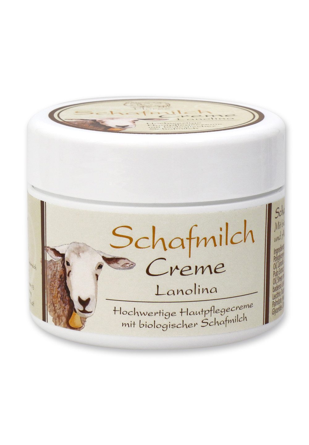 Gerlinde Hofer _ Florex GmbH Körpercreme Schafmilch Creme 125 ml, 1-tlg., Fettcreme Kälteschutz ideal für extrem trockene Haut
