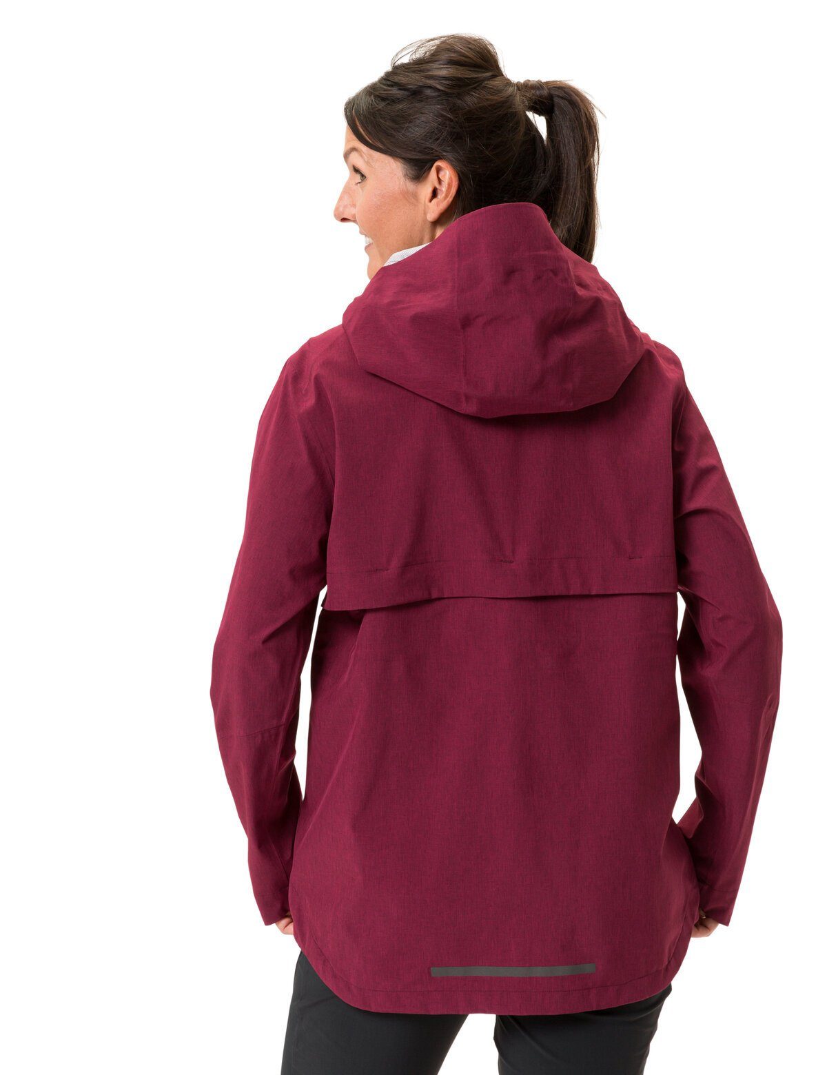 VAUDE Outdoorjacke Women's Yaras Jacket V (1-St) Regenjacke für Fahrradreisen