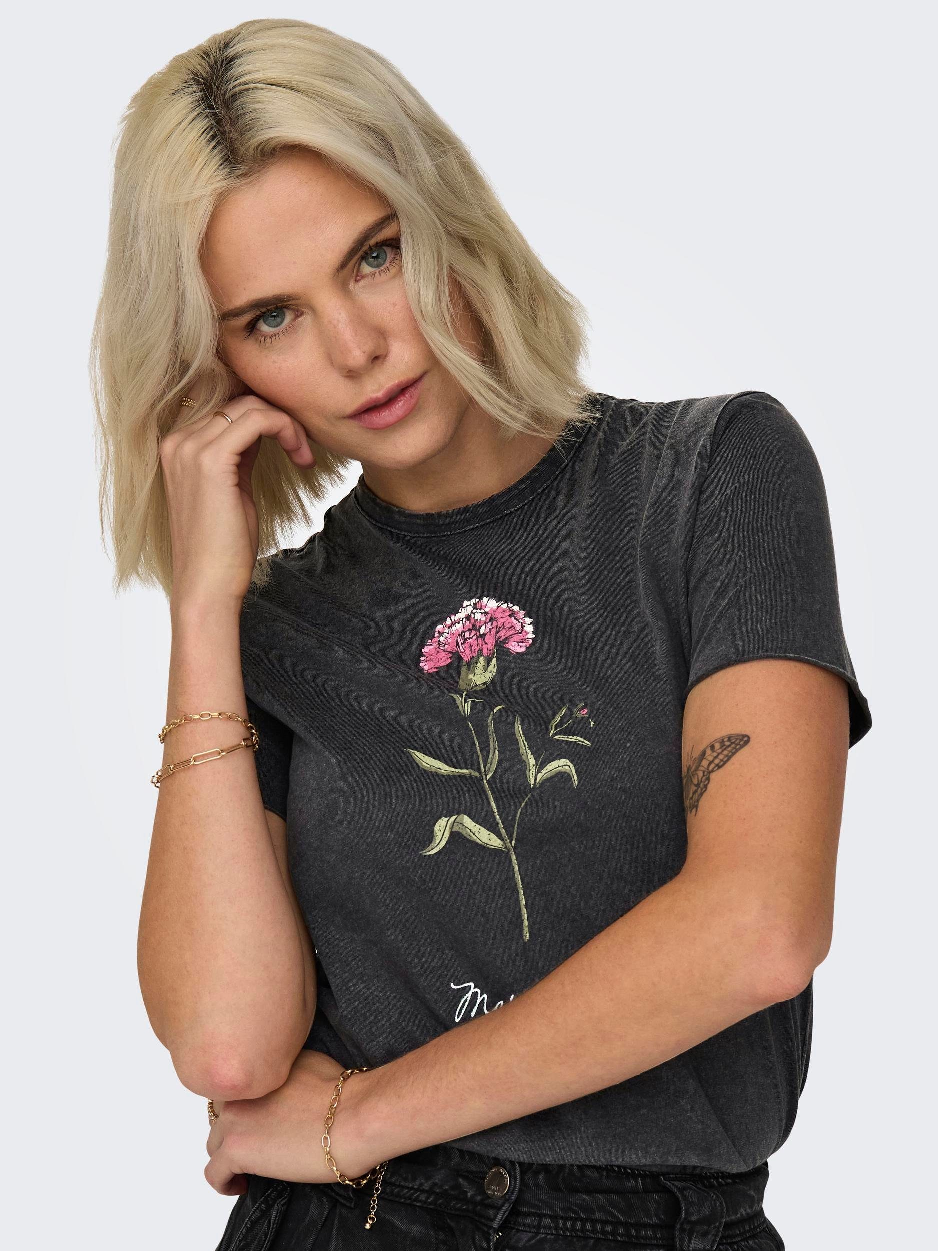 ONLY Rundhalsshirt ONLLUCY REG S/S TOP günstig online kaufen