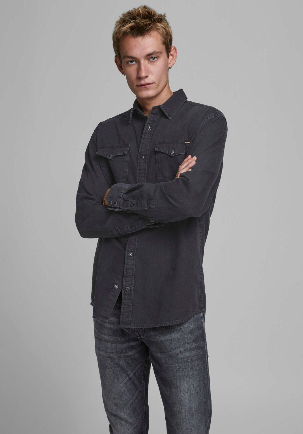 Jack & Jones Jeanshemd SHERIDAN SHIRT