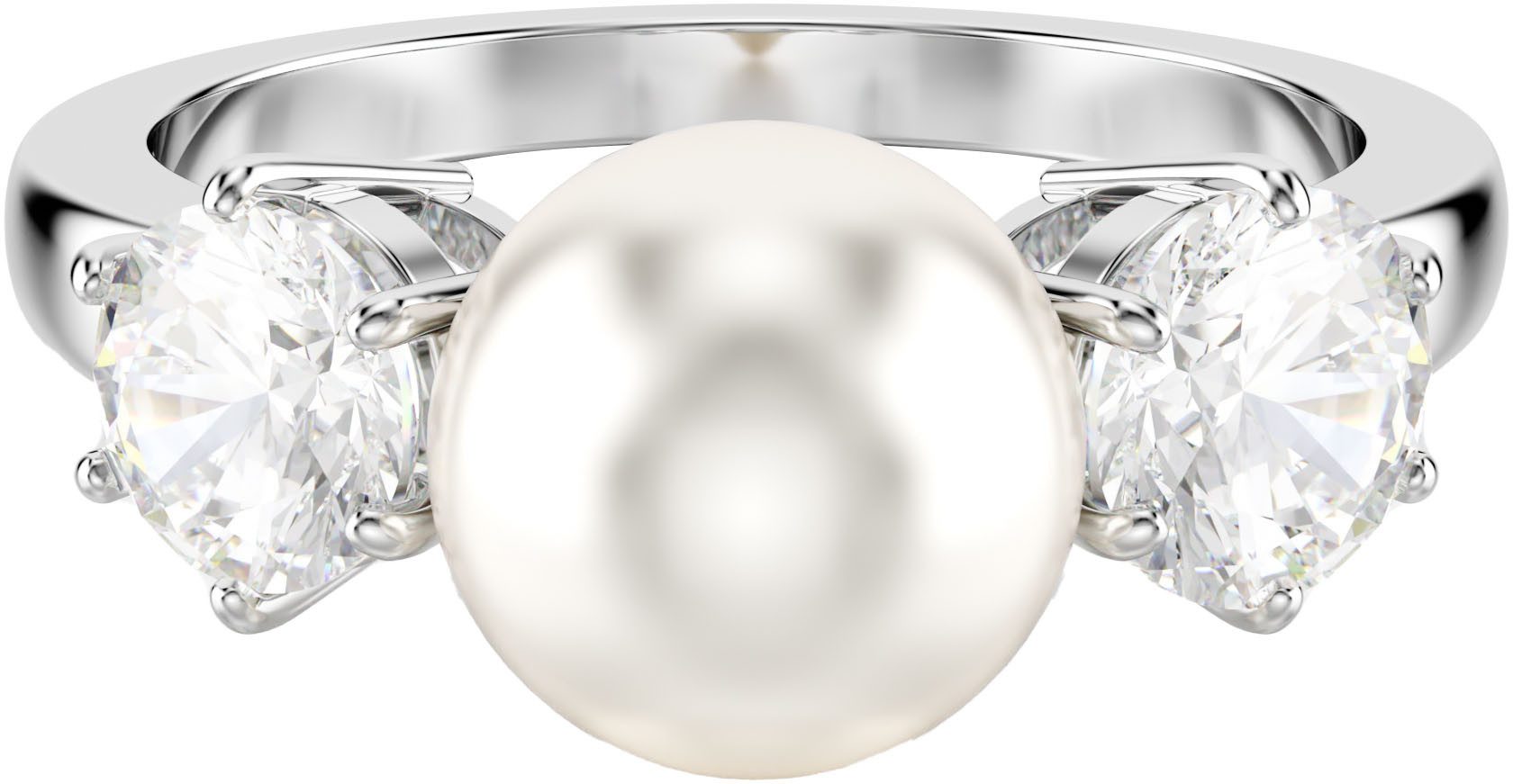 Swarovski Fingerring Schmuck Geschenk Matrix Ring, mit Swarovski® Zirkonia günstig online kaufen