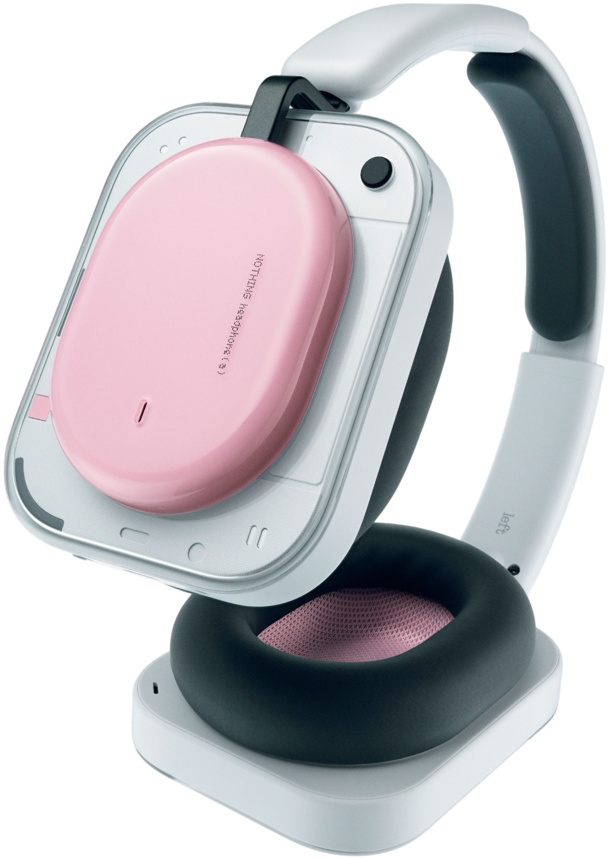 NOTHING Headphone (a) Headset (Active Noise Cancelling (ANC), Freisprechfunktion, Hi-Res, Transparenzmodus, Bluetooth)