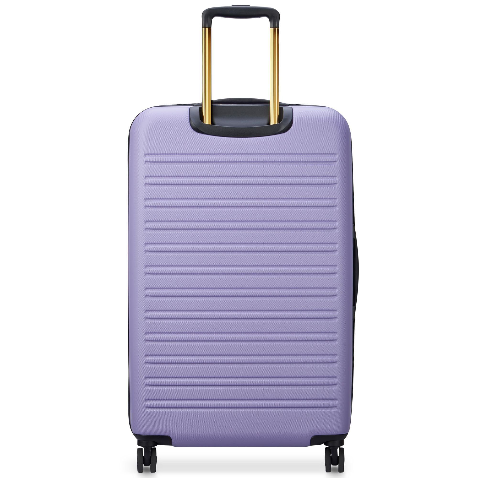 Delsey Hartschalen-Trolley Segur 2.0, 4 Polycarbonat Rollen, lavendel