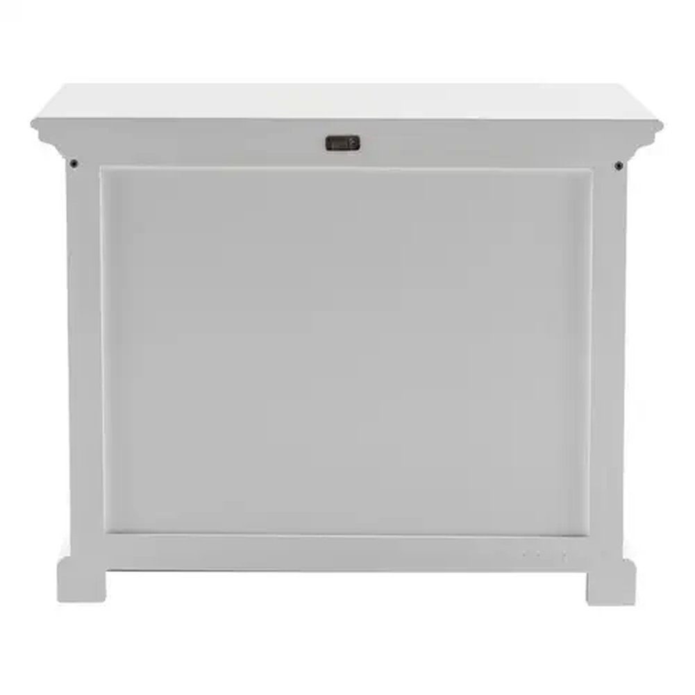 ebuy24 Novasolo Küchenbuffet Hutch Single-Bay Provence Verstellbare Kabinett Regale