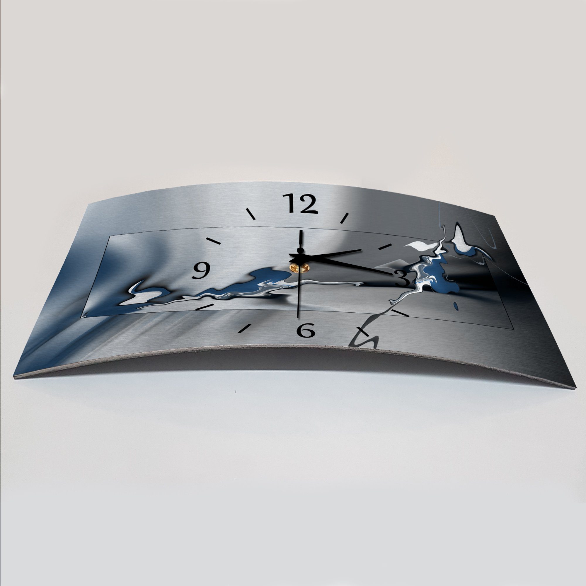 Bilder-Manufaktur Wanduhr BM-9528-1 (Wanduhr, Funkuhr oder Quarzuhr, kein Ticken, lautlos, geräuschlos)