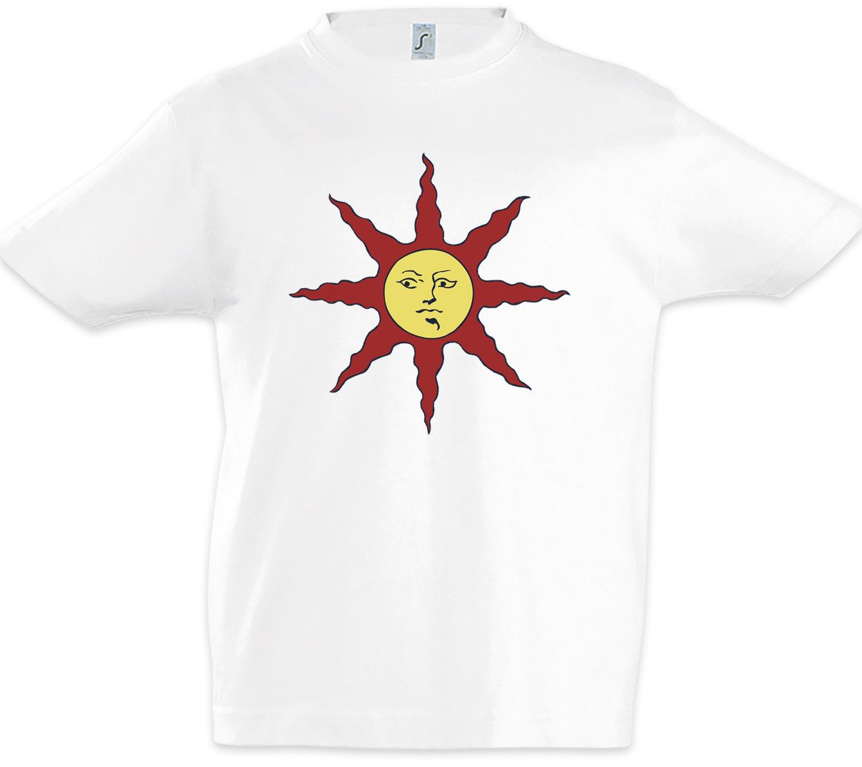 Print-Shirt Dark Soul Sun Kinder T-Shirt Firelink Shrine Dark Gamer Nerd Fantasy