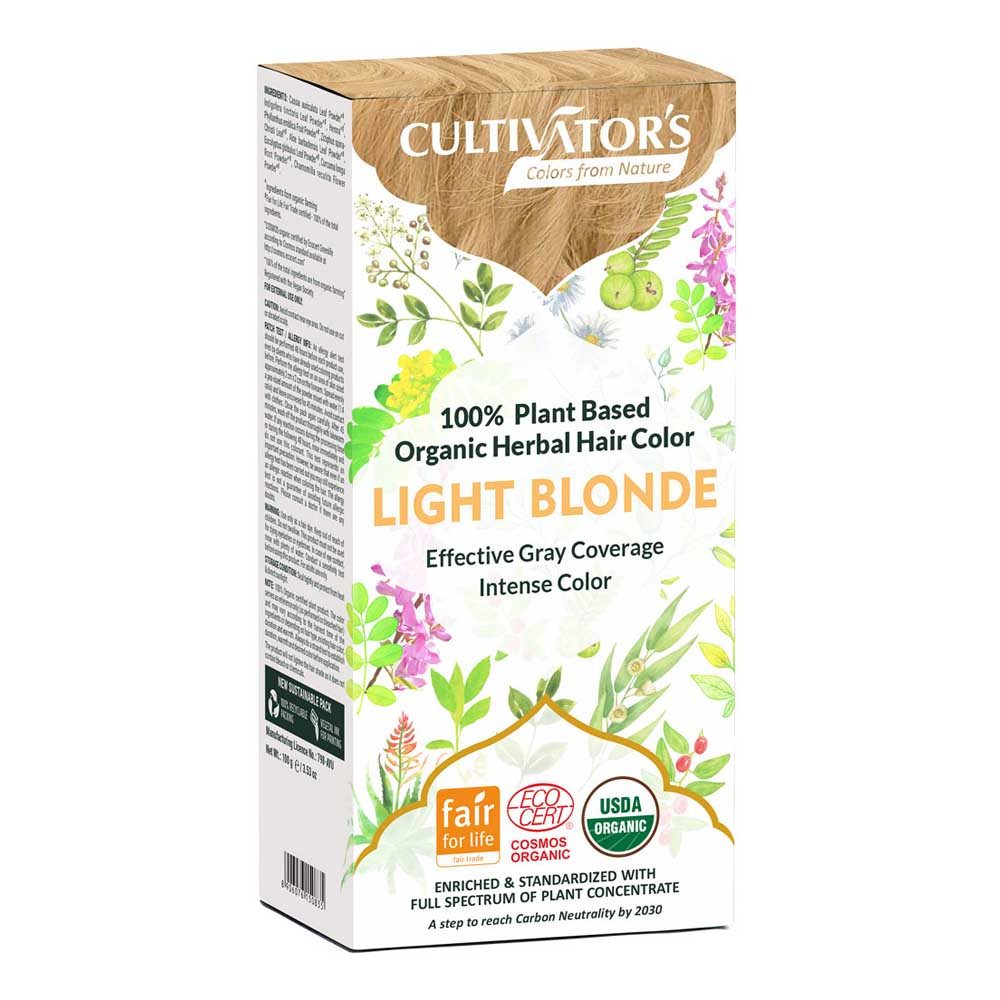 Cultivators Haarfarbe Organic Hair Color - Hellblond 100g