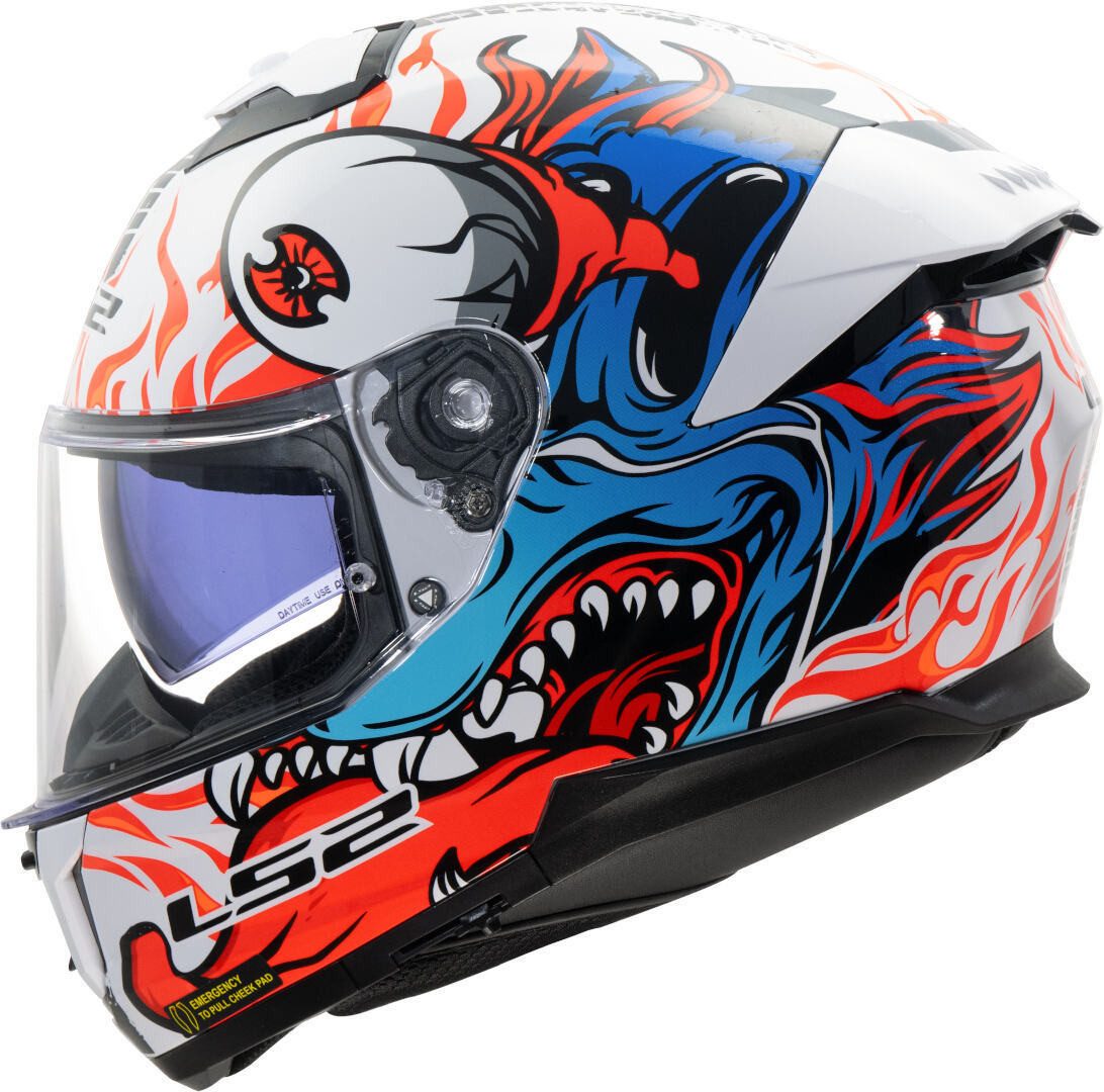 Motorradhelm FF808 Stream II Inferno Helm