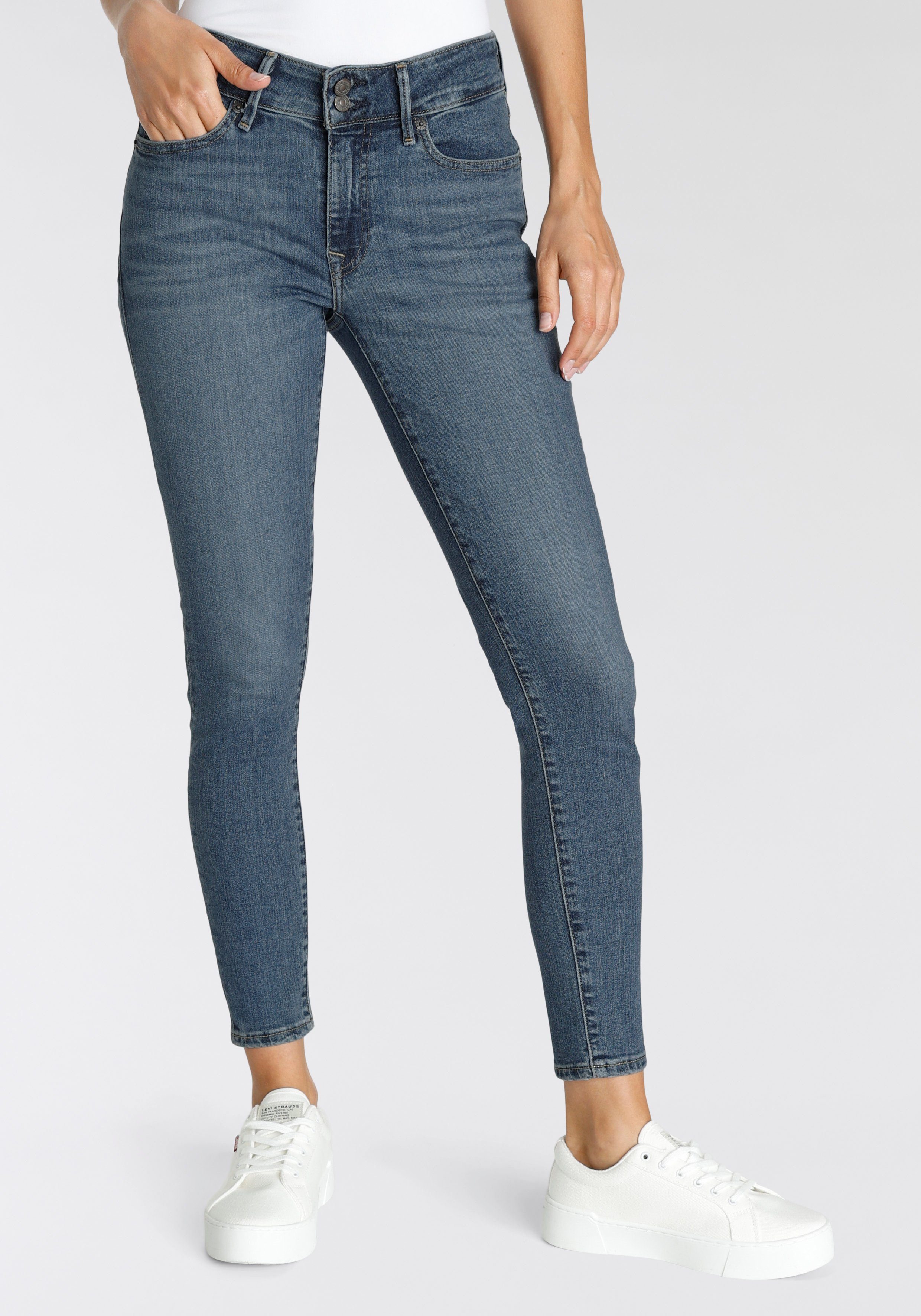 Levi's® Röhrenjeans 711 DOUBLE BUTTON günstig online kaufen