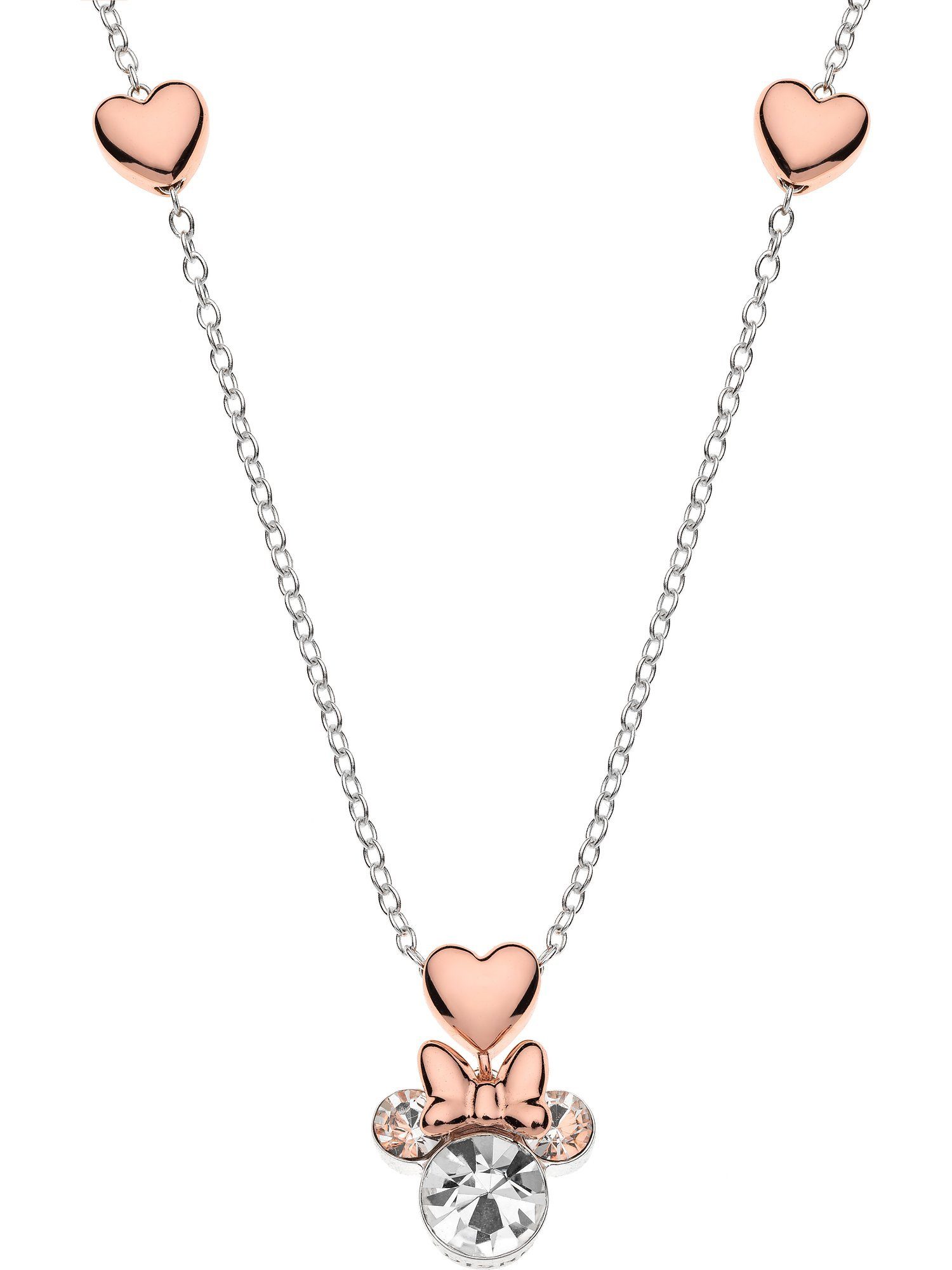 Collier Disney Mädchen-Kinderkette 925er Silber 1 Kristall