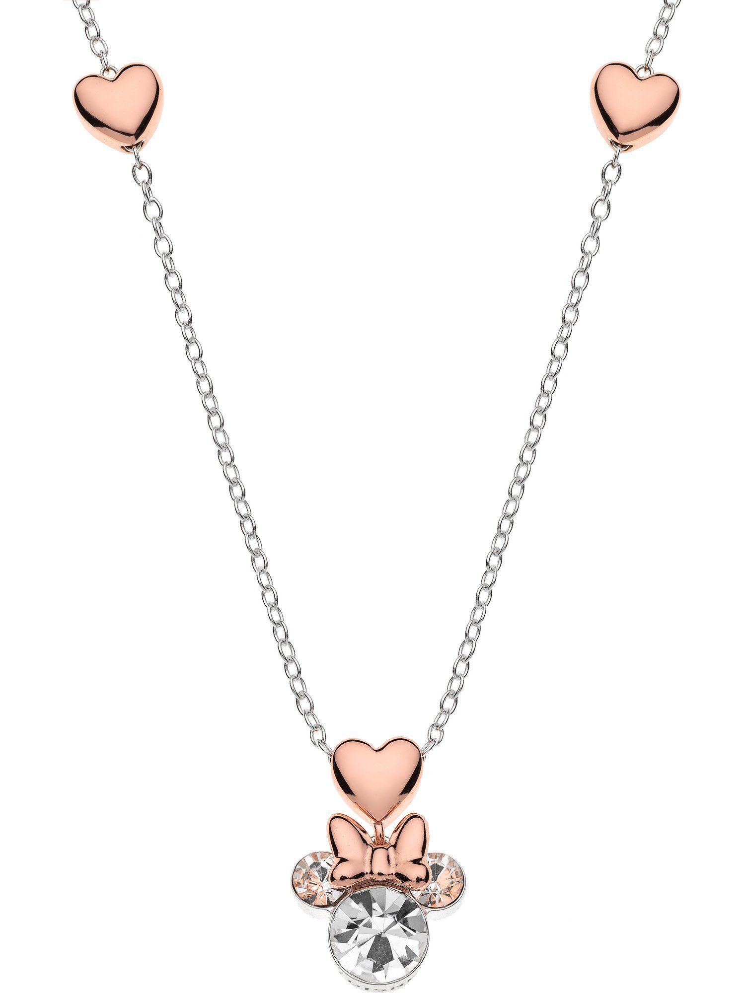 Mädchen-Kinderkette Kristall 925er DISNEY Jewelry Disney Silber Collier 1