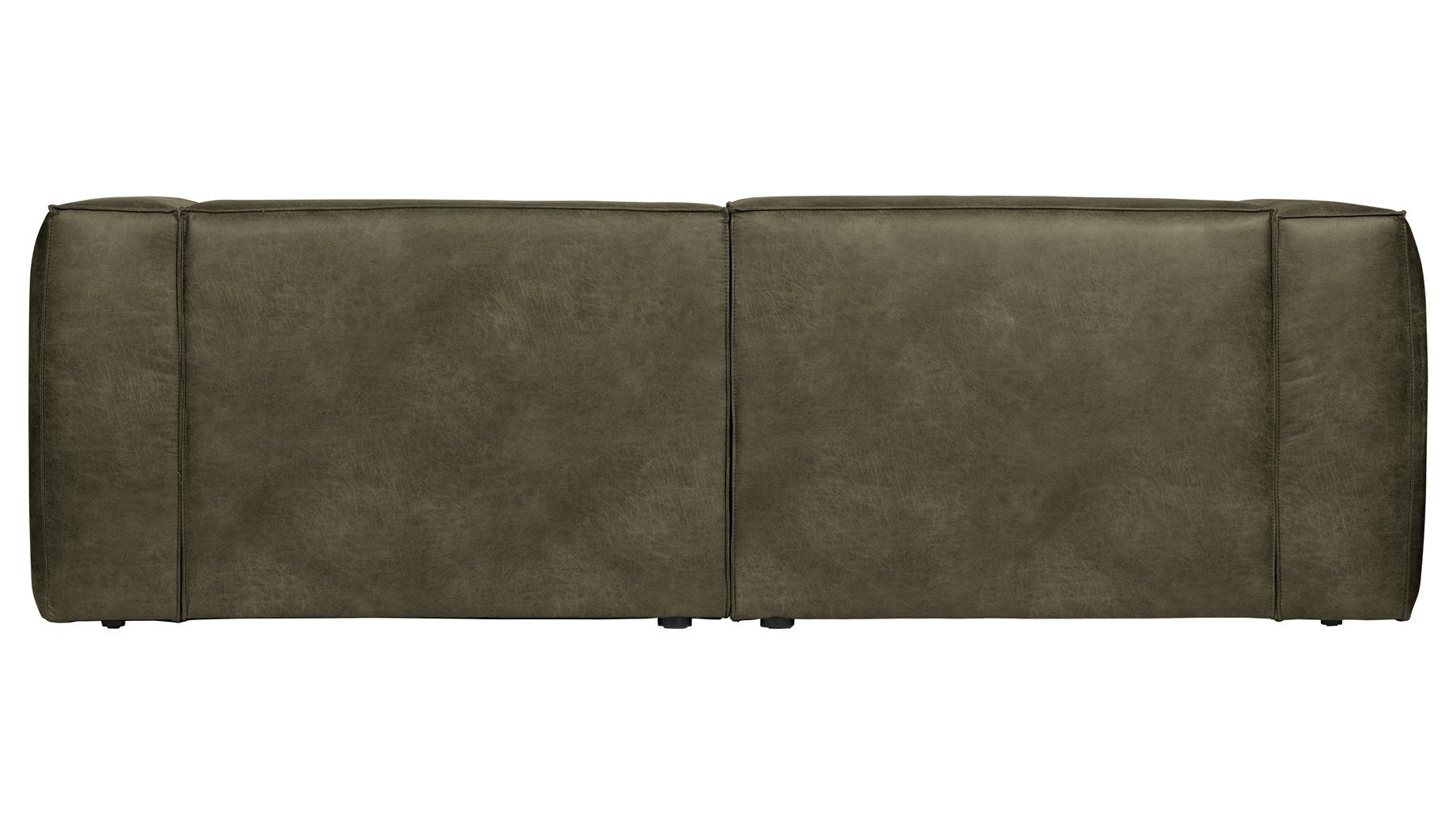 - Leder Army, 3,5-Sitzer Bean WOOOD Sofa freistellbar Sofa