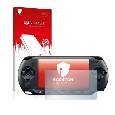 upscreen Schutzfolie für Sony PSP 1004, Displayschutzfolie, Folie klar Anti-Scratch Anti-Fingerprint