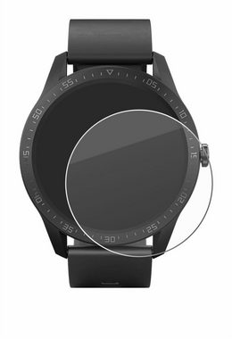 Savvies Panzerglas für SilverCrest Fitness-Smartwatch Touch Display, Displayschutzglas, 3 Stück, Schutzglas Echtglas 9H Härte klar Anti-Fingerprint