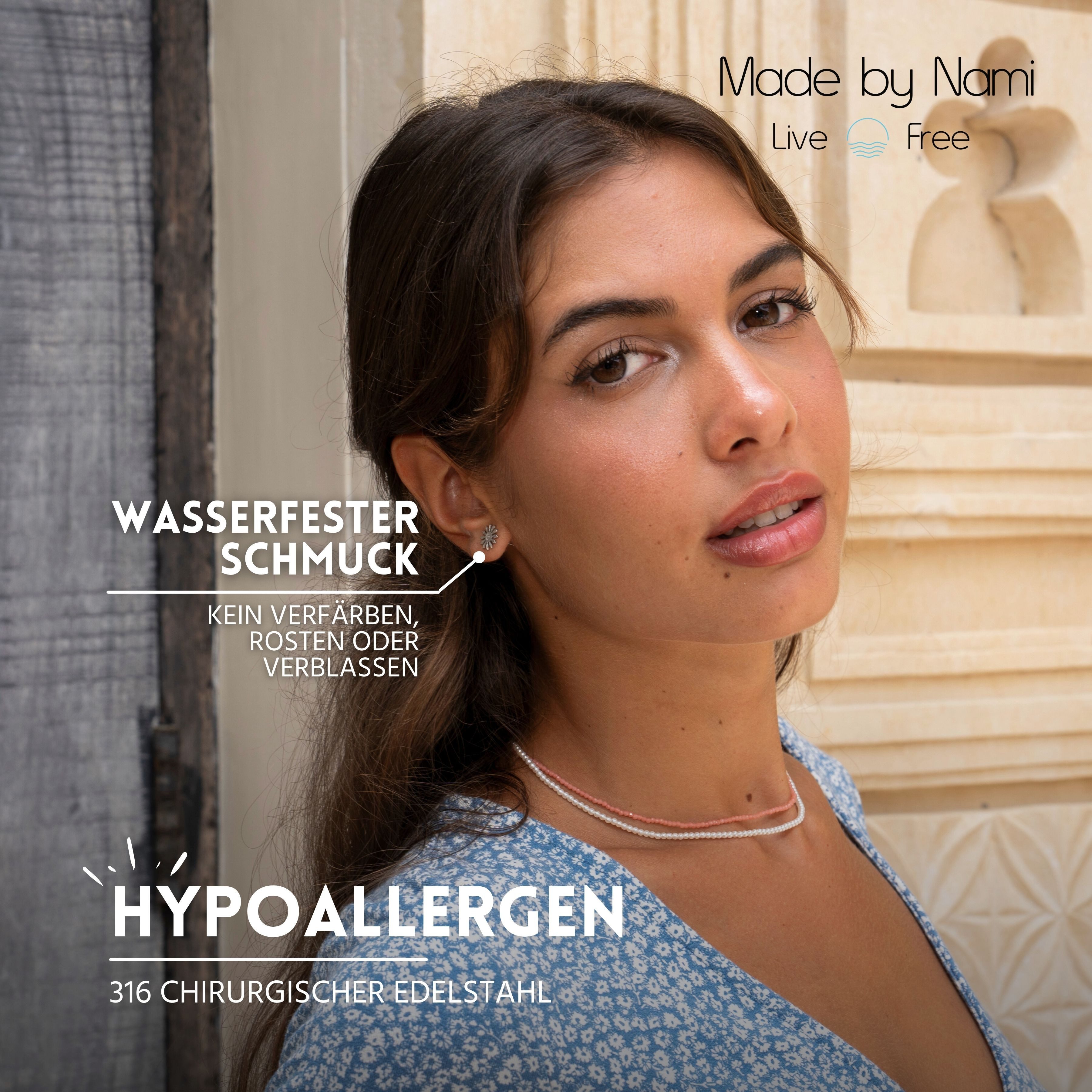 Made by Nami Ohrstecker-Set Blumen aus günstig online kaufen