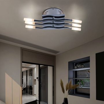 etc-shop LED Wandleuchte, Leuchtmittel inklusive, Warmweiß, Wandleuchte Wandlampe Wandbeleuchtung Strahler Leuchte G4 MEDUSA
