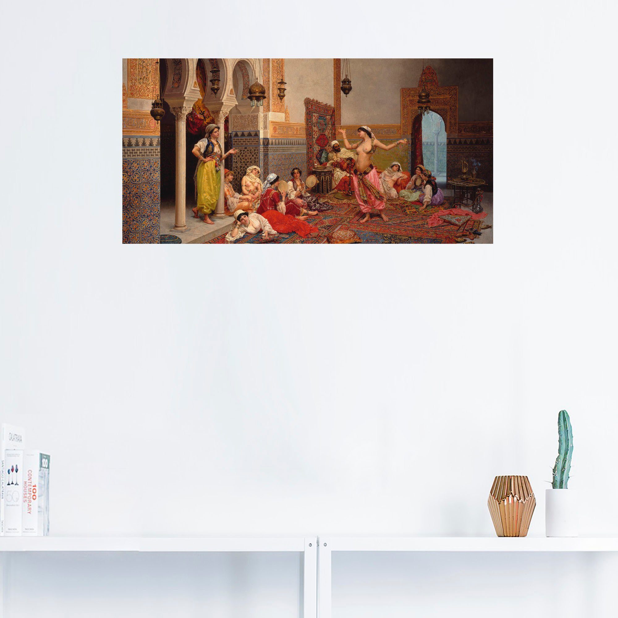 Tanz oder Leinwandbild, & Poster Harem., Größen als Familien versch. (1 St), Gruppen Wandaufkleber im Artland in Wandbild