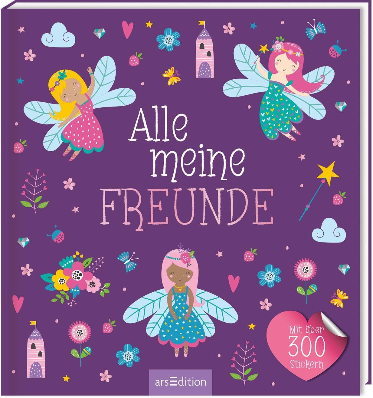 Poesiealbum Alle meine Freunde - Feen