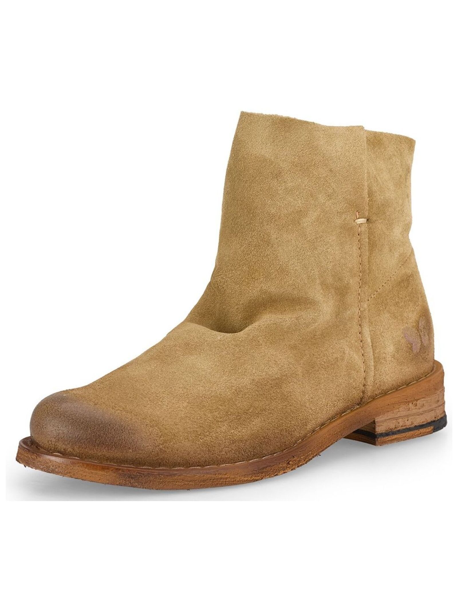 Felmini Stiefelette Veloursleder . Stiefelette