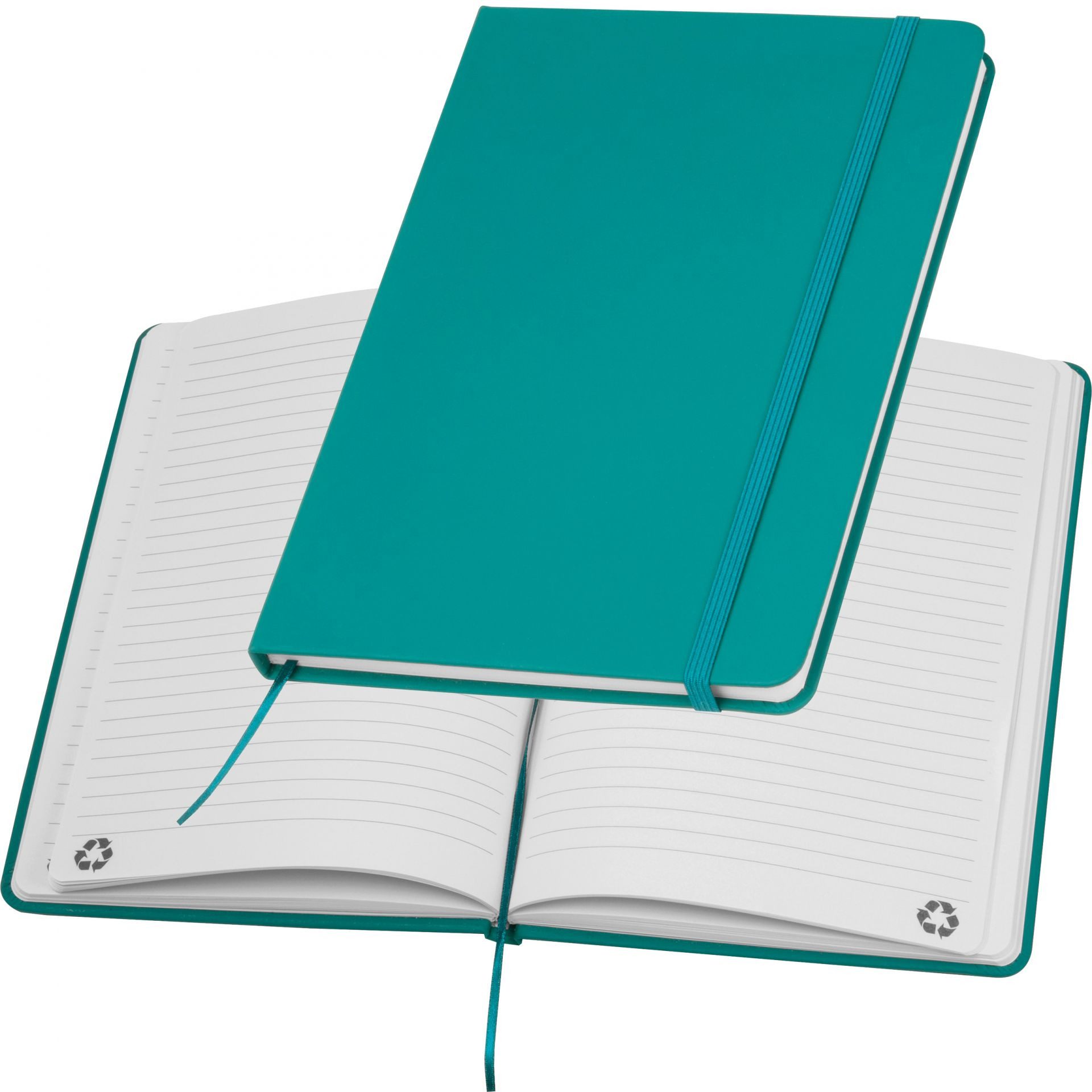 Notizbuch Notizbuch / DIN A5 / Umschlag aus PU / 160 linierte Seiten / Farbe: tü
