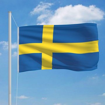 vidaXL Flagge Flagge Schwedens 90 x 150 cm