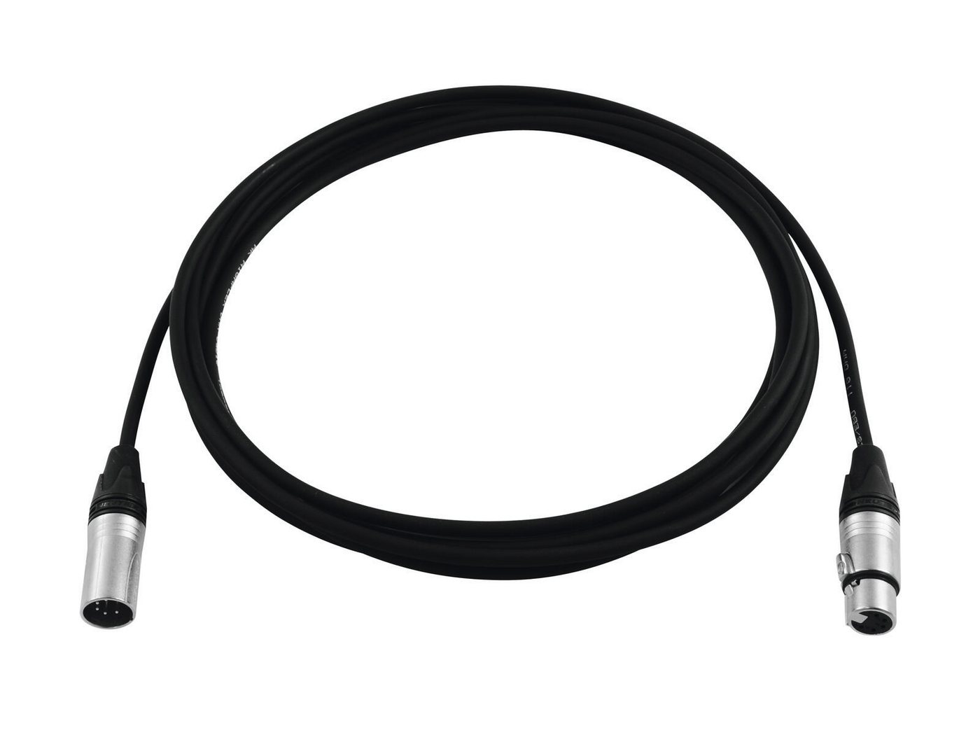 Thumbnail - PSSO PSSO DMX Kabel XLR 5pol 20m sw Neutrik Lampen-Verbindungskabel, (2000 cm)
