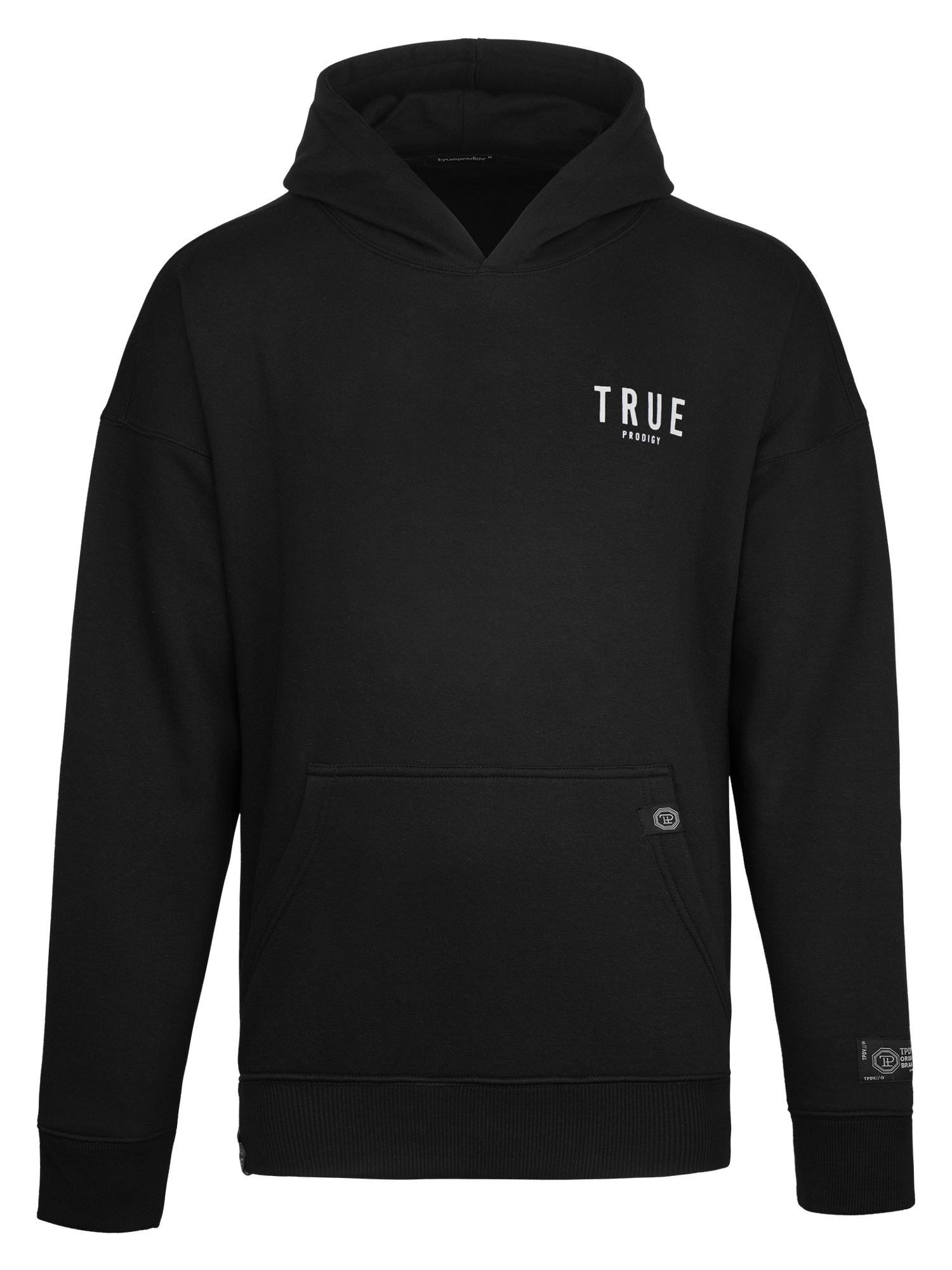 trueprodigy Hoodie Lucian Logoprint Kapuze Kängurutasche