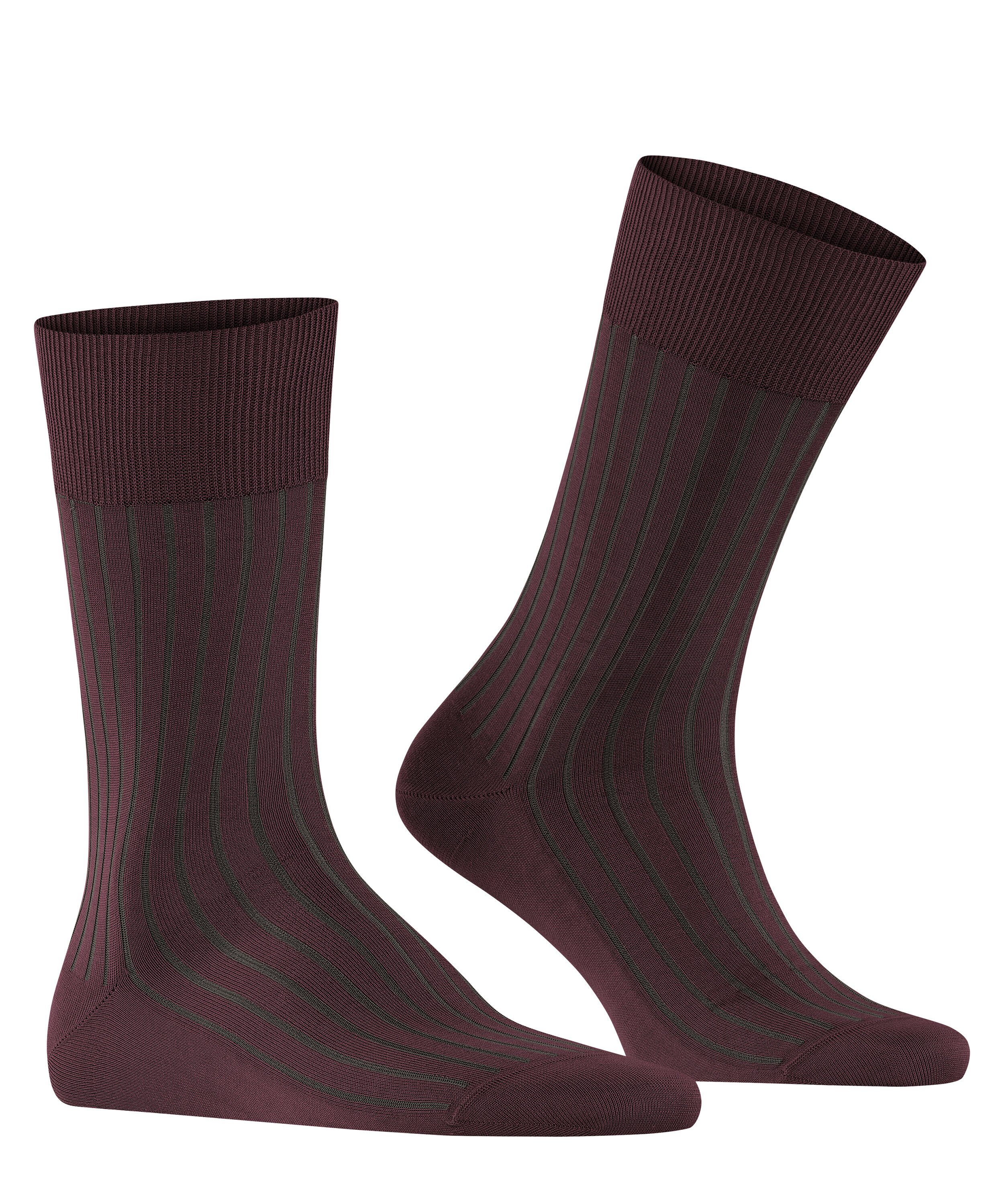 FALKE Socken Shadow Socken (1-Paar) Zweifarbeneffekt durch Rippstruktur