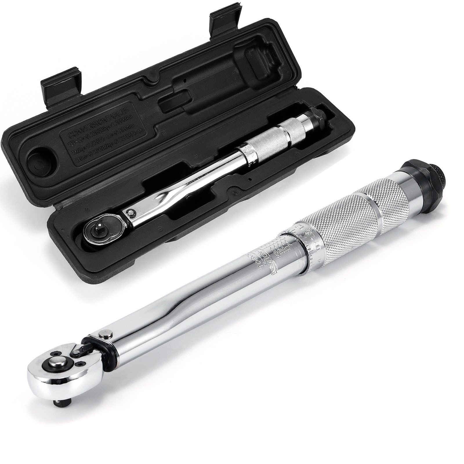 Drehmomentschlüssel Einrastender 1/4 Zoll, 5-25 Nm Tragbares Handheld-Reparaturwerkzeug