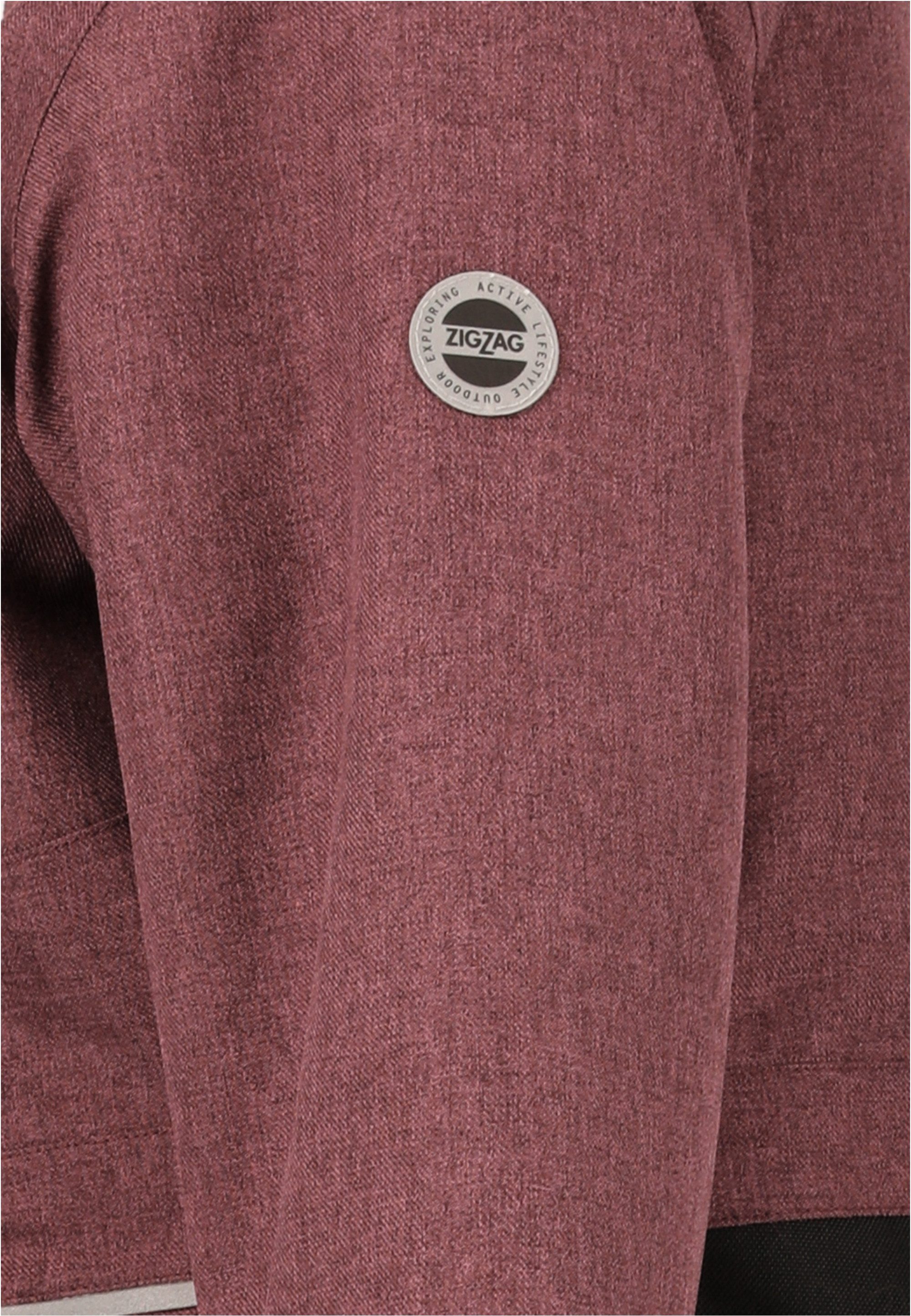 ZIGZAG Regenanzug Merry, aus robustem und wetterfestem Oxford-Material