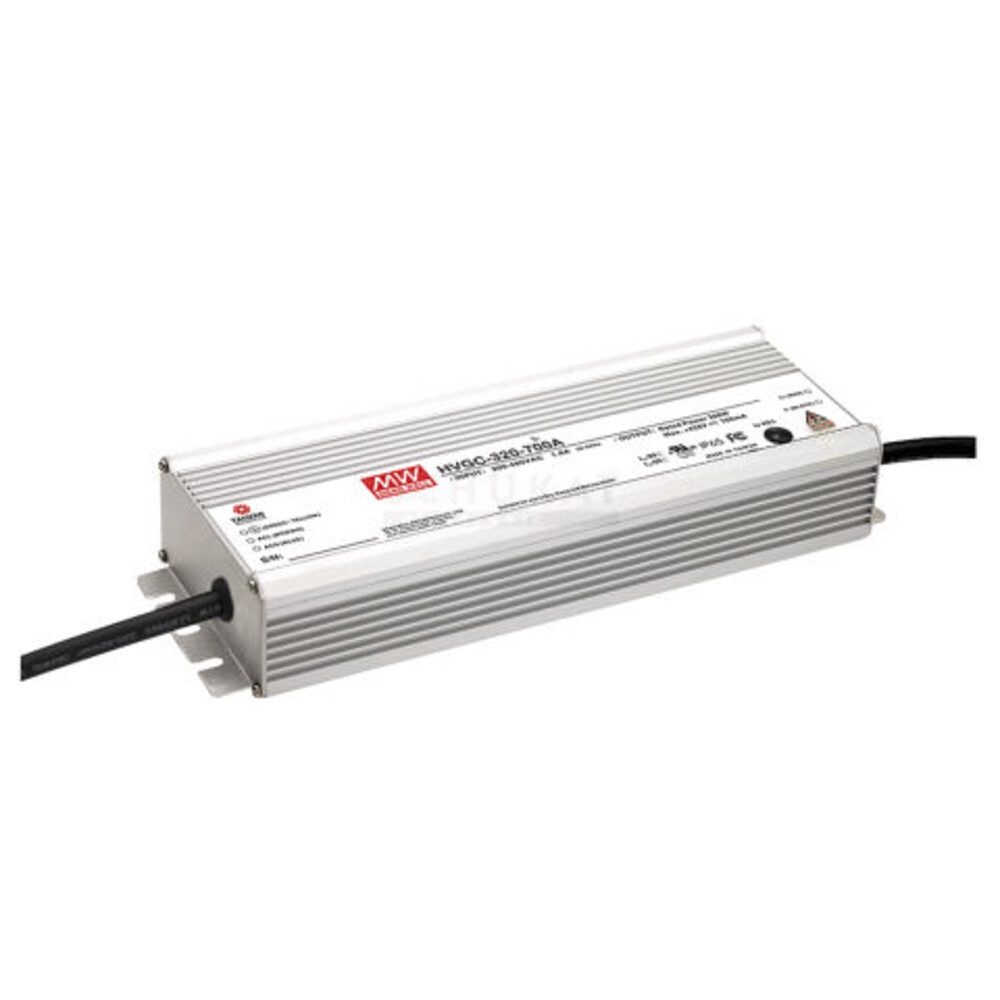 "HVGC-320-700AB" 428V, Metall, 300W, wassergeschützt, Hochvolt, IP65 LED Trafo