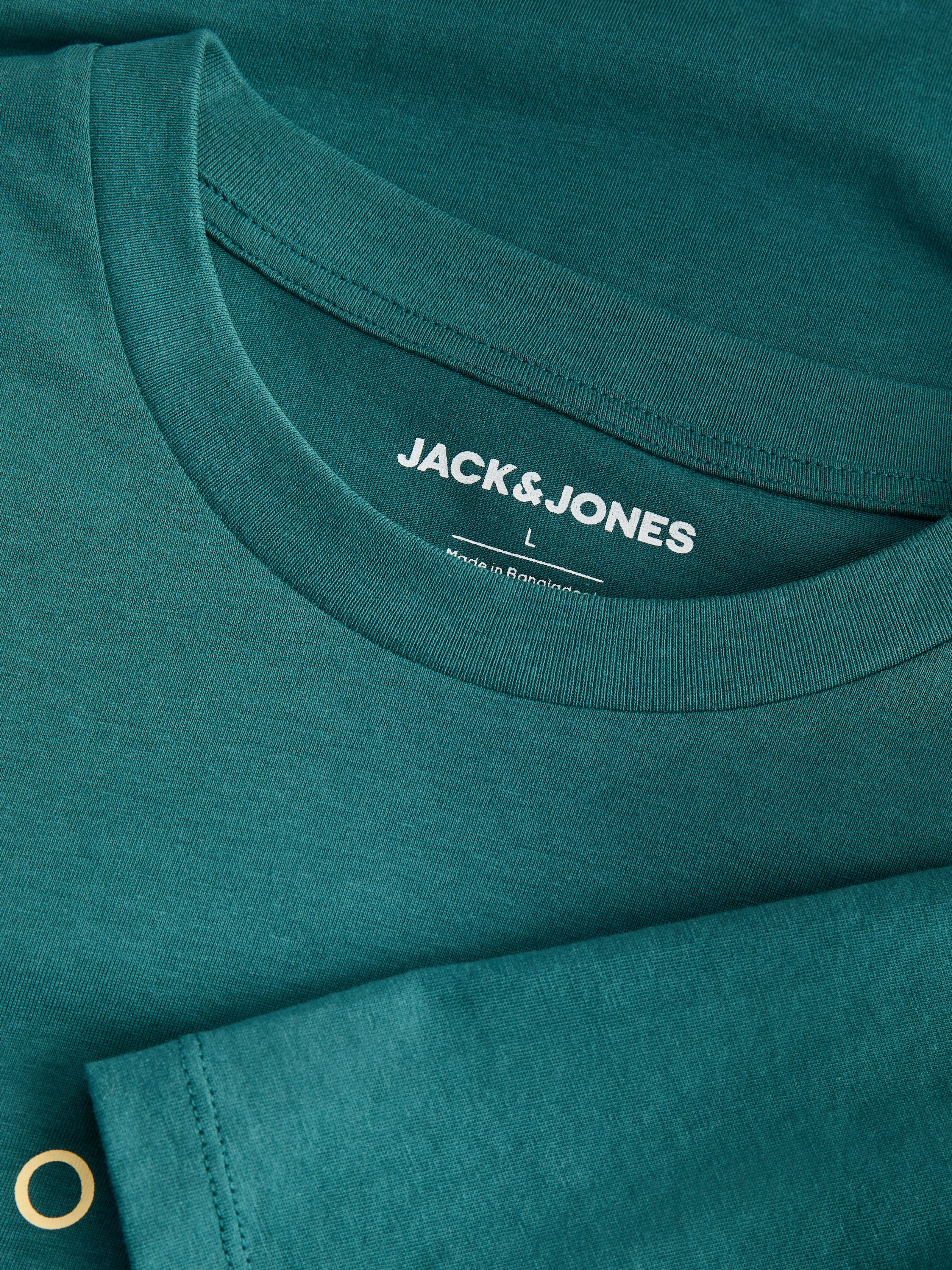 Jack & Jones T-Shirt JJGRAYSON TEE SS CREW NECK Baumwolle, regular fit
