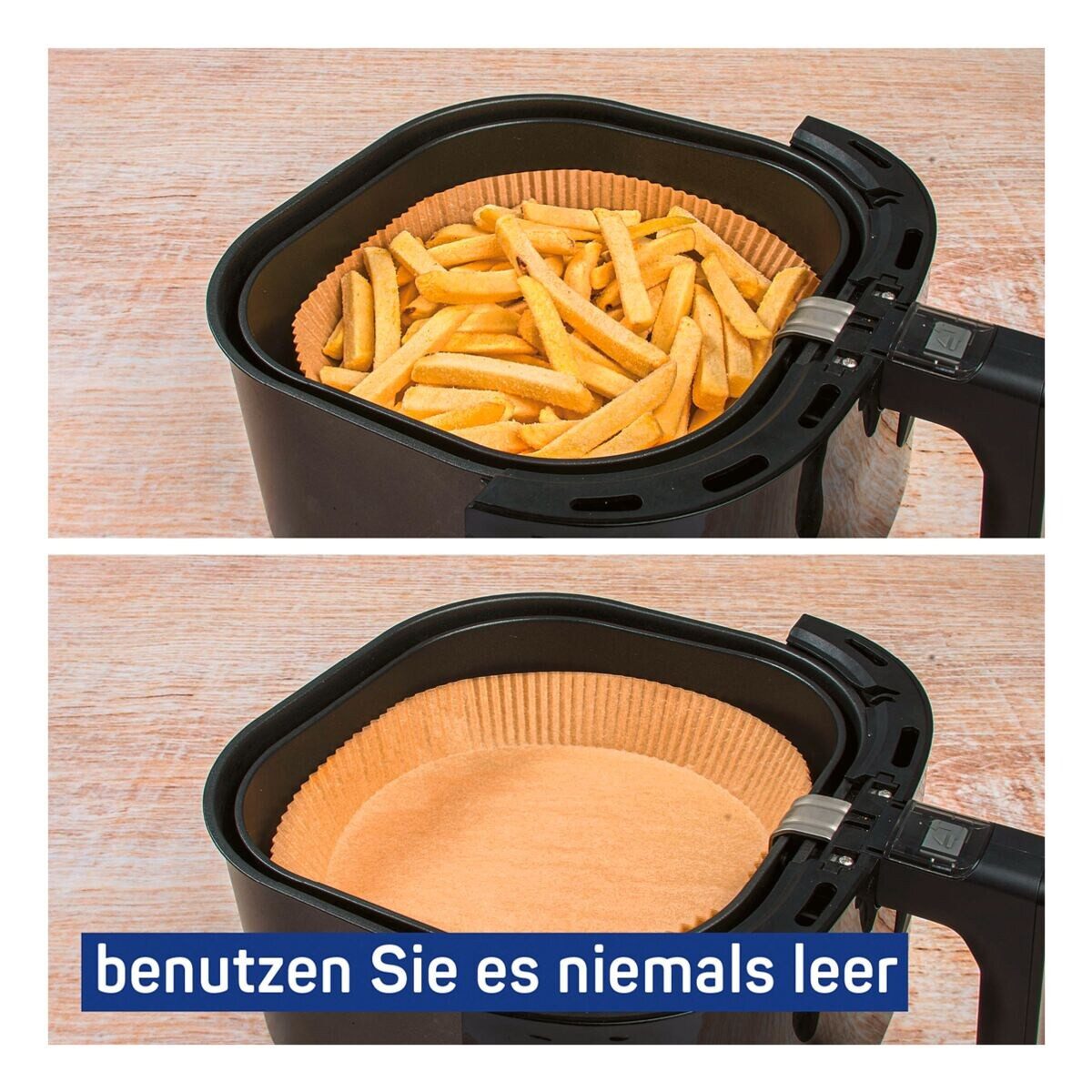 Toppits Backpapier, Ø 20 cm, für Airfryer