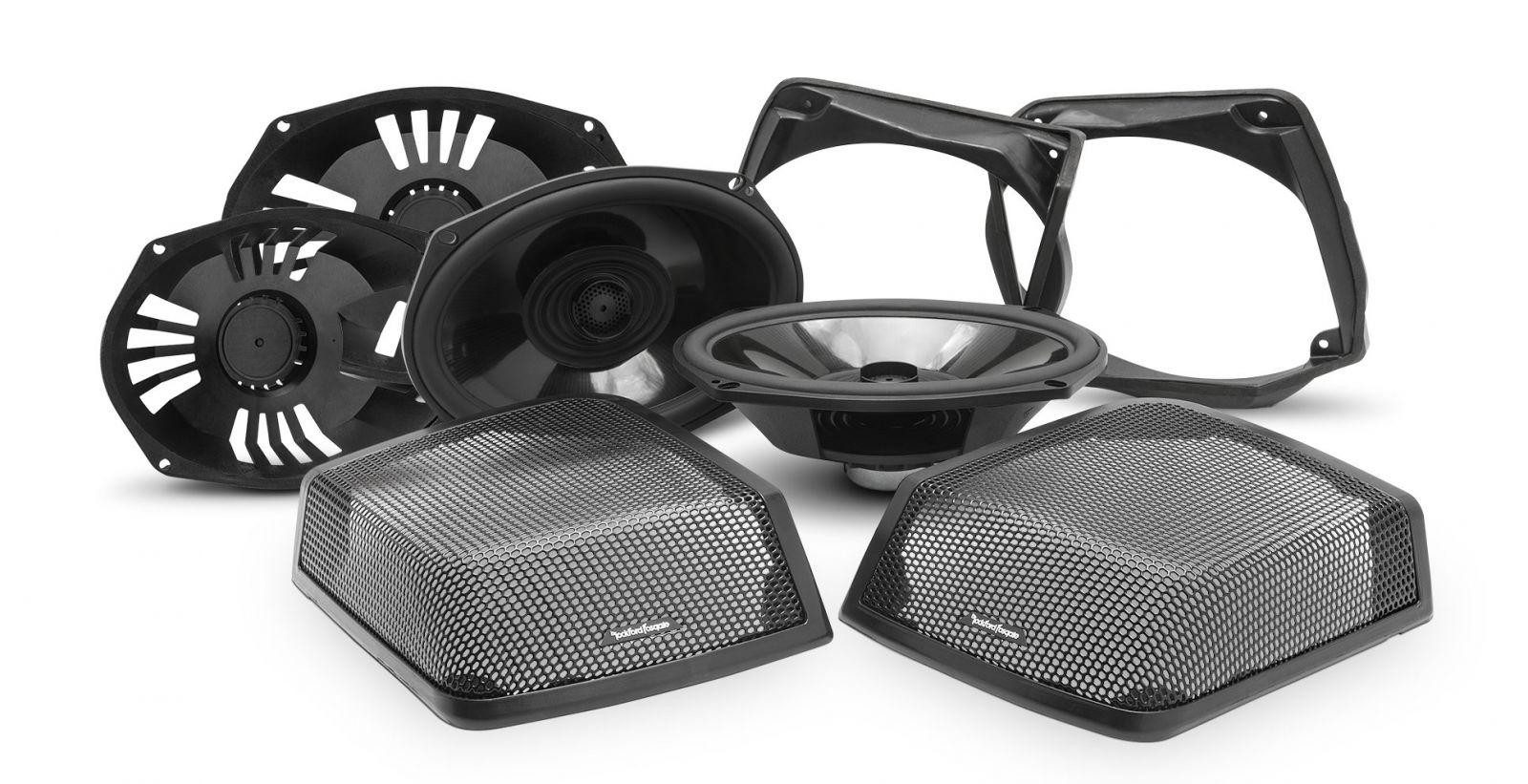 Rockford Fosgate Rockford Fosgate TMS69BL9813 6x9 Zoll 2-Wege Lautsprecher m. 200 Watt Auto-Lautsprecher