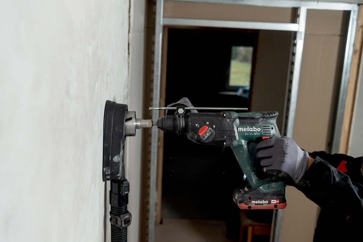 metabo Akku-Meißelhammer Metabo KH 18 LTX 24 Akku Hammer 18V + 2x Akku und Ladegerät in