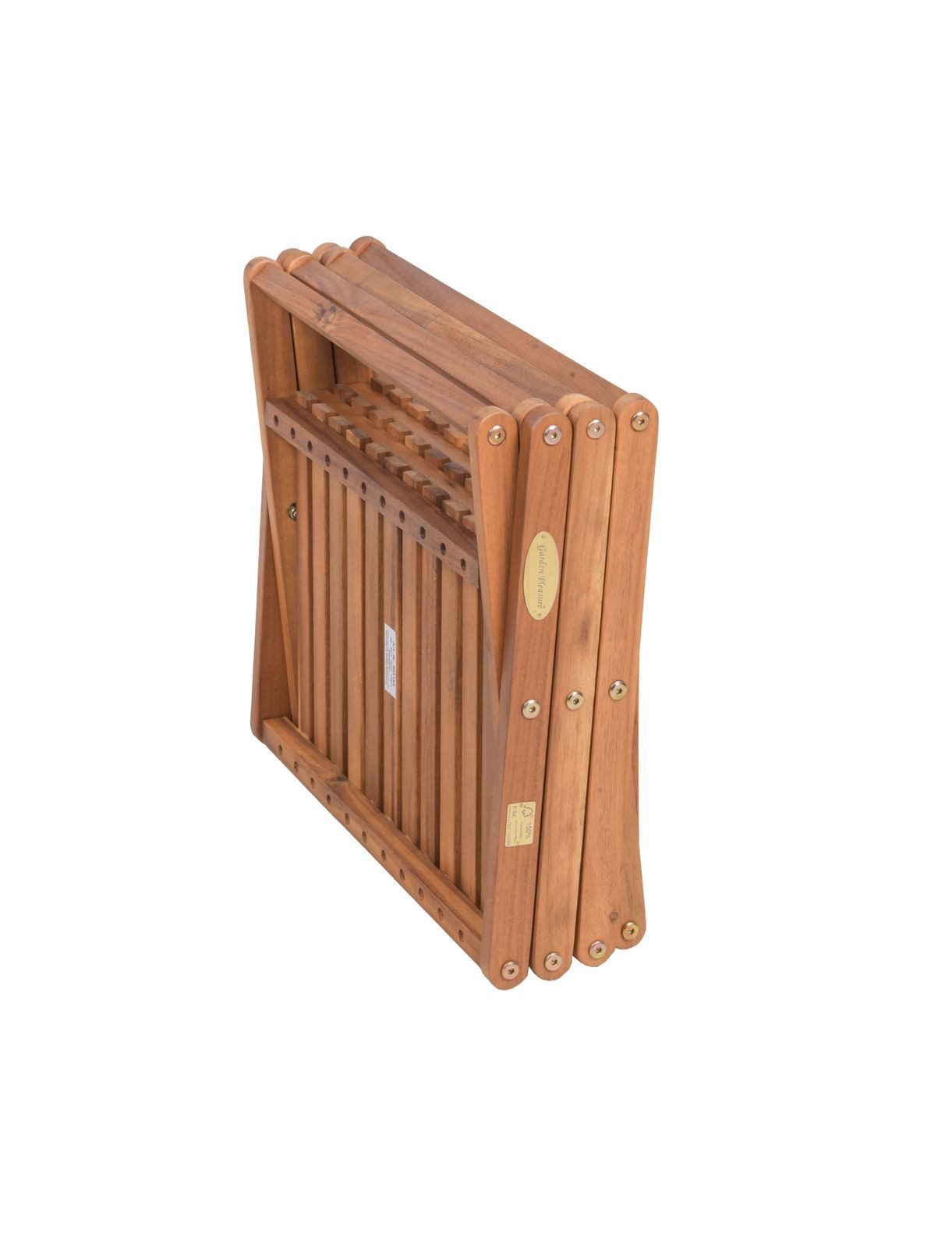 Gravidus Pflanzentreppe Holz Pflanzenregal mit 4 Ebenen aus Akazie FSC