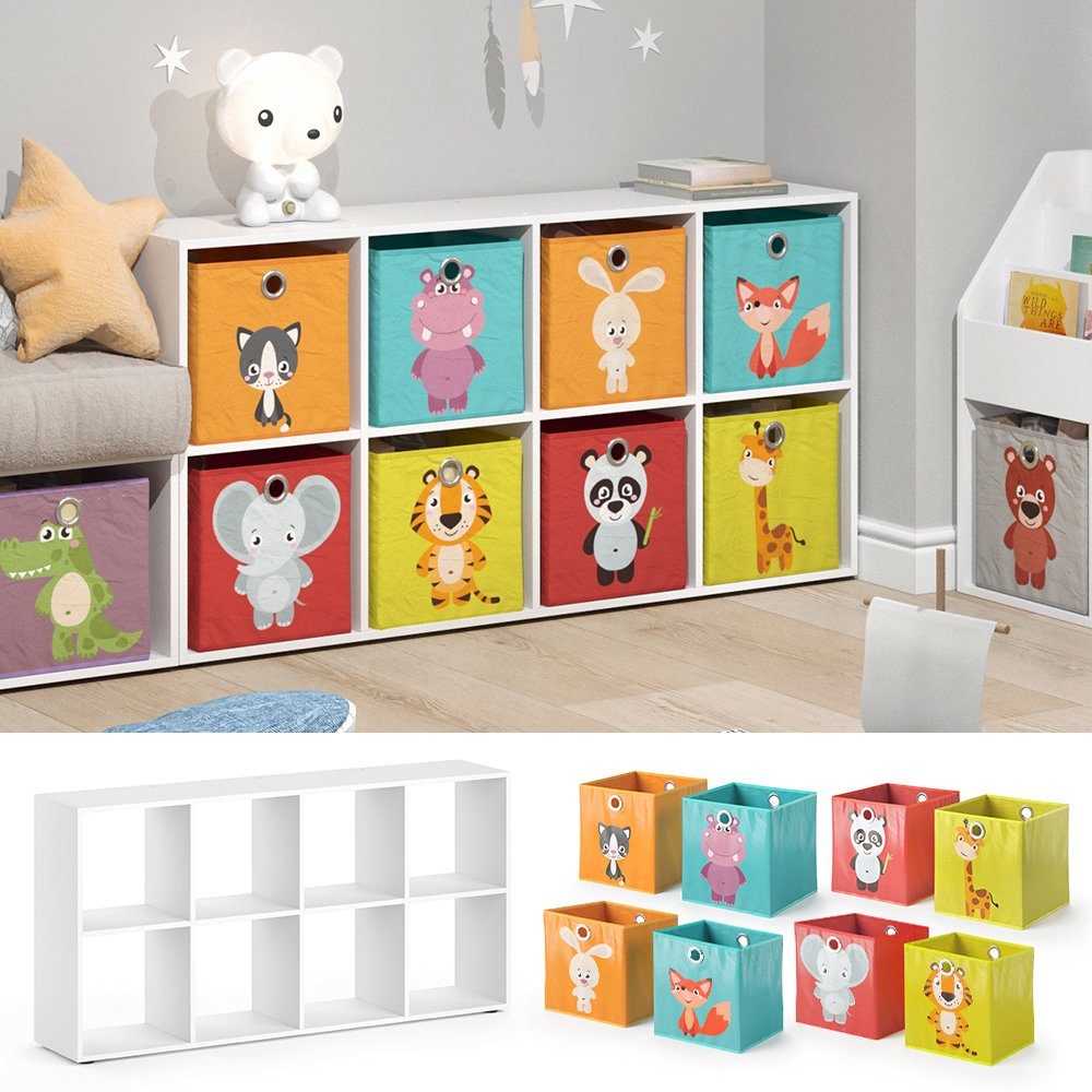 Vicco Bücherregal Scutum, Weiß, 143 x günstig online kaufen