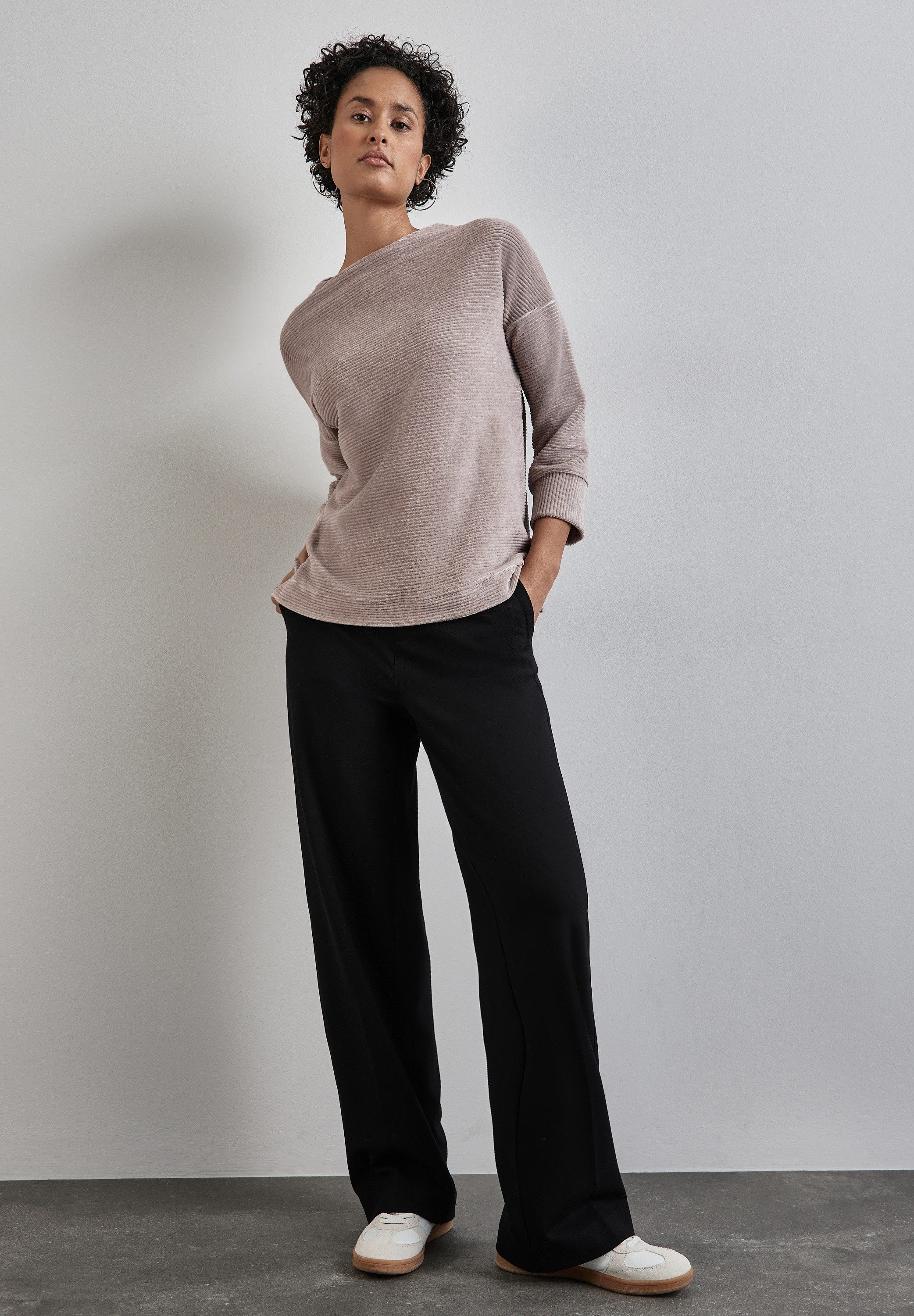 STREET ONE Langarmshirt mit Turtleneck