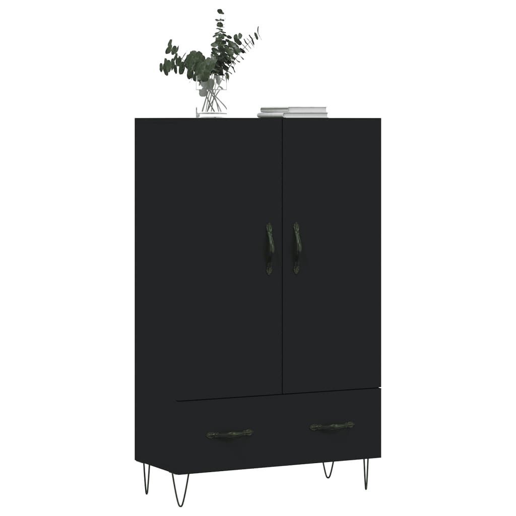 vidaXL Highboard Highboard Schwarz 69,5x31x115 cm günstig online kaufen