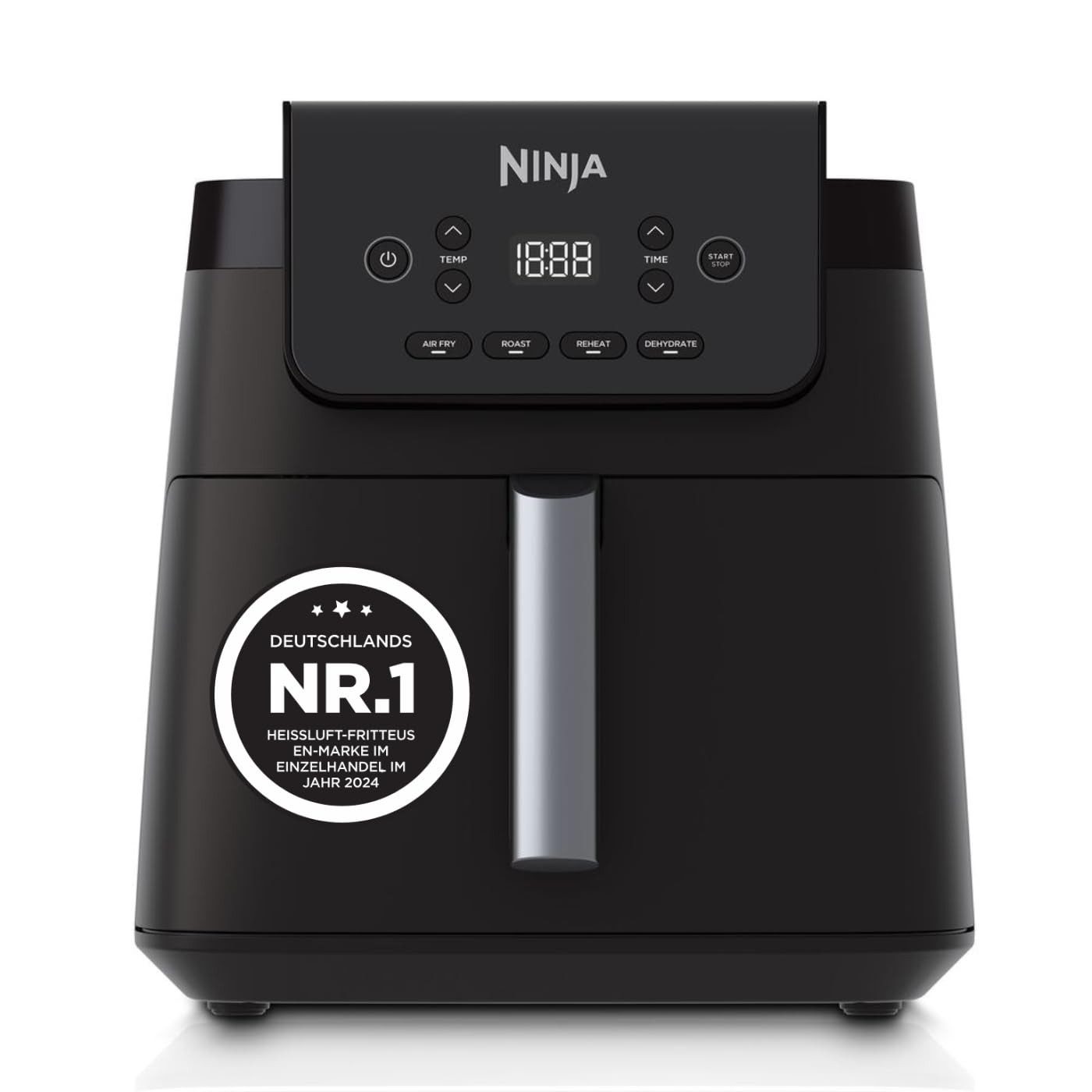 NINJA Fritteuse AF170EU, Großes Fassungsvermögen 6,2 Liter, Display