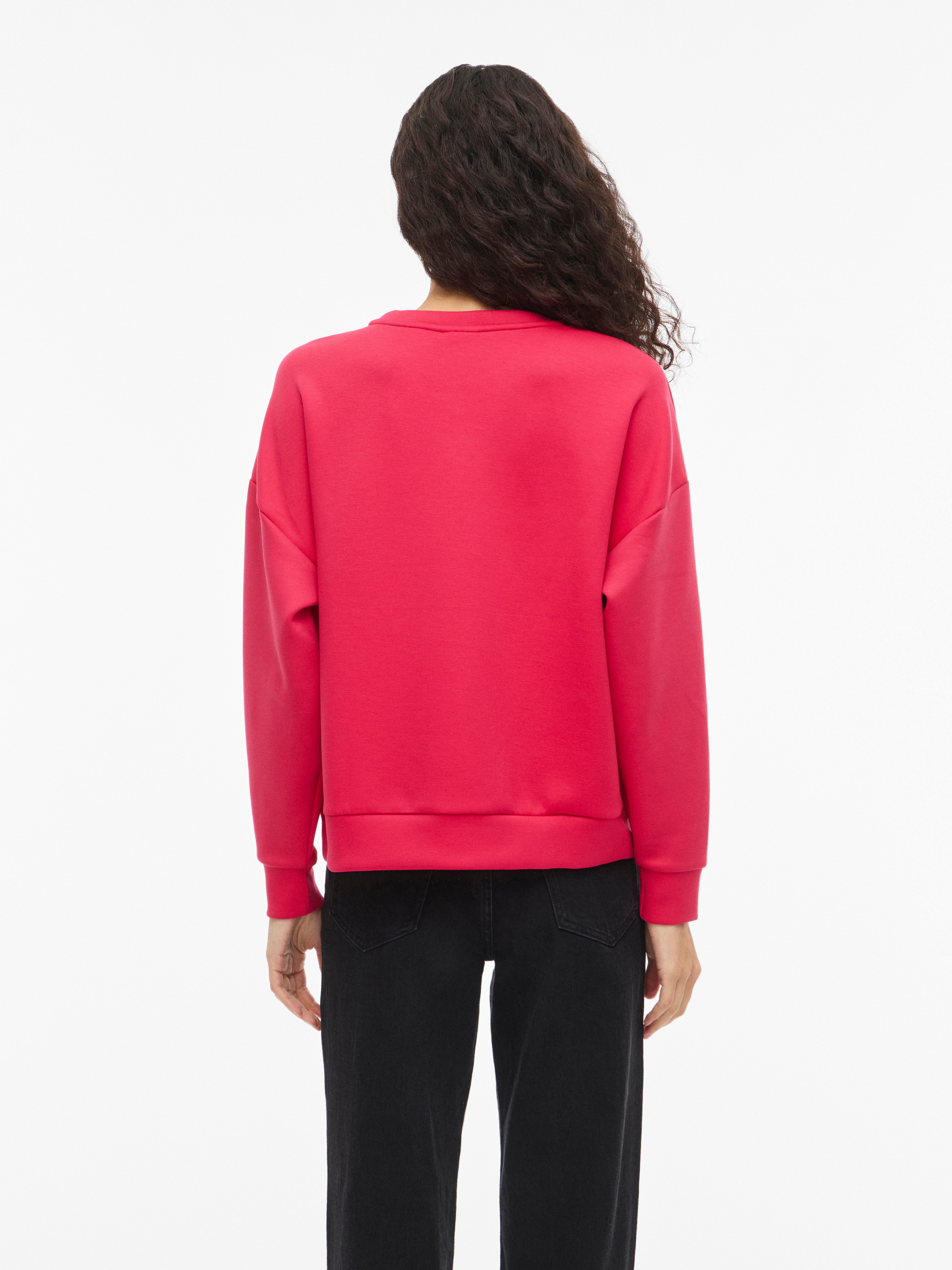 Vila Sweater VISIFFI IMAGINE O-NECK L/S TOP/PB – Bild 3 von 5